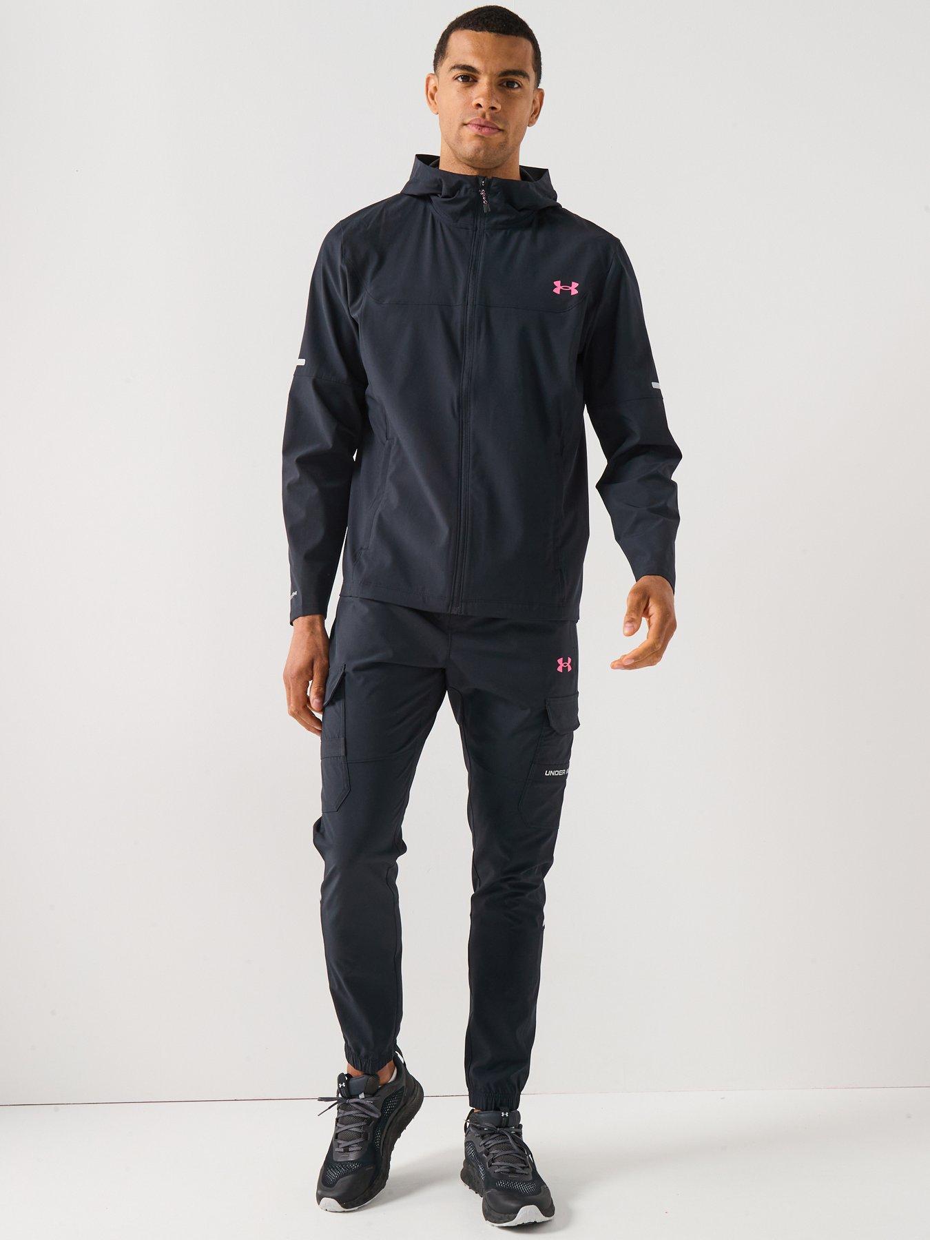 UNDER ARMOUR Mens Training Tech Utility Woven Jacket - Black | Very