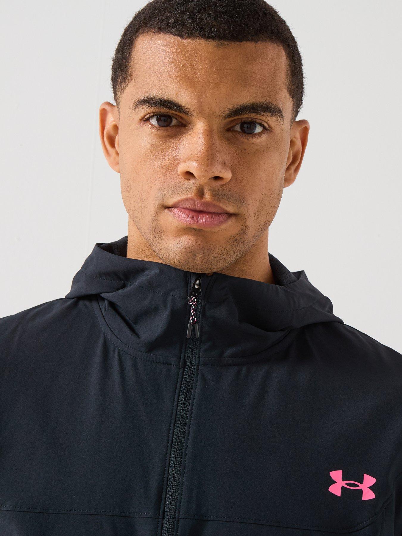 UNDER ARMOUR Mens Training Tech Utility Woven Jacket - Black | Very