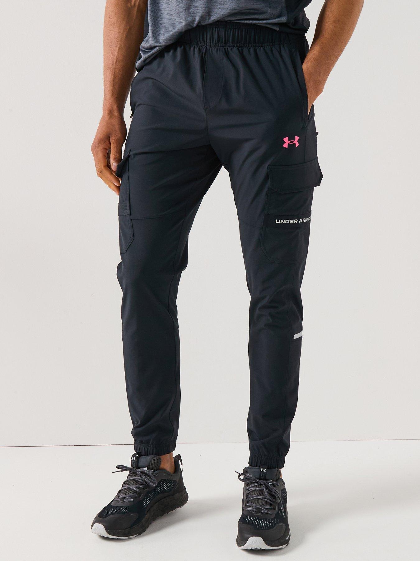 undefined Mens Training Tech Utility Woven Pants - Black
