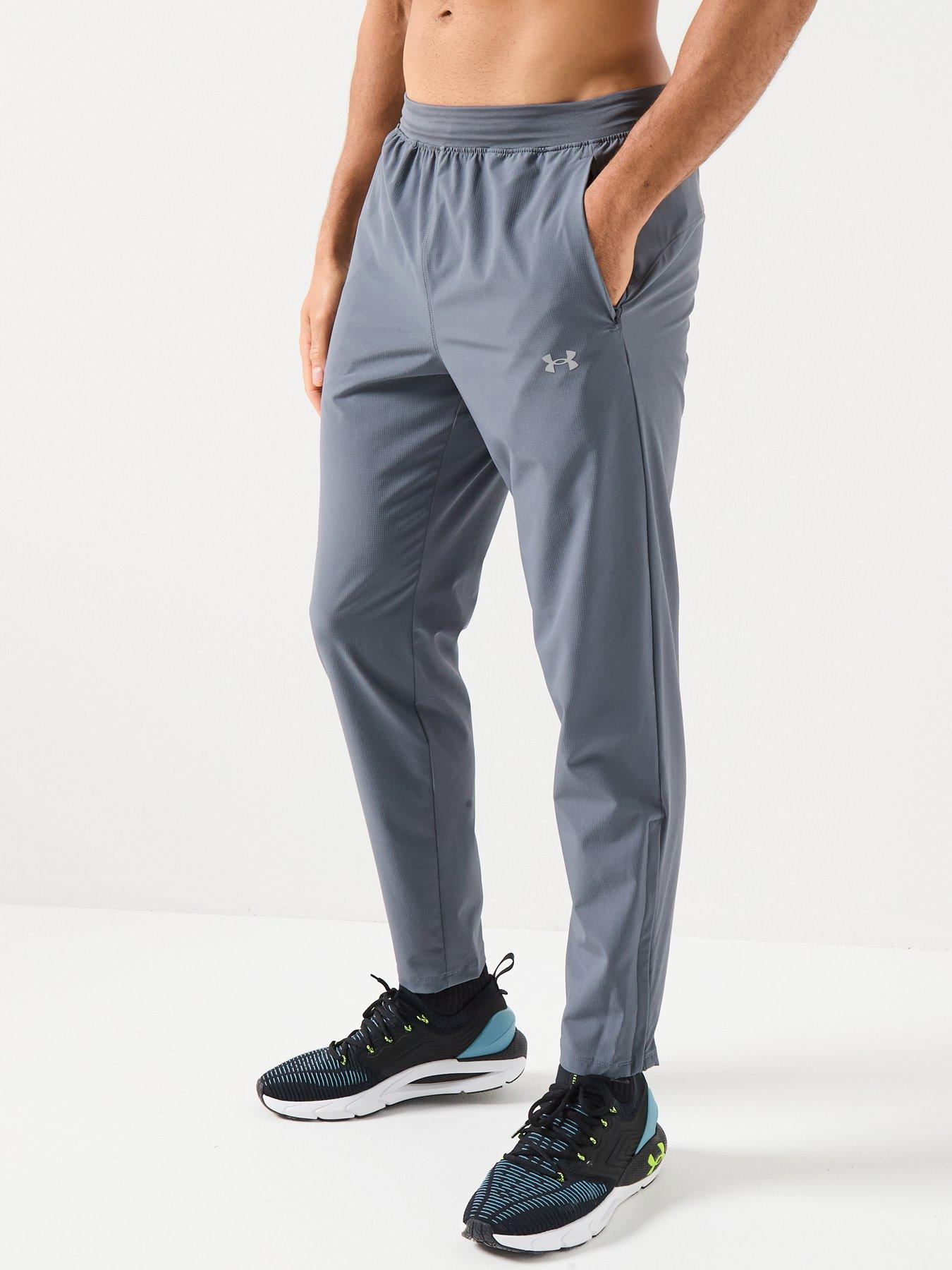 UNDER ARMOUR Mens Running Velociti Pro Storm Pants - Grey