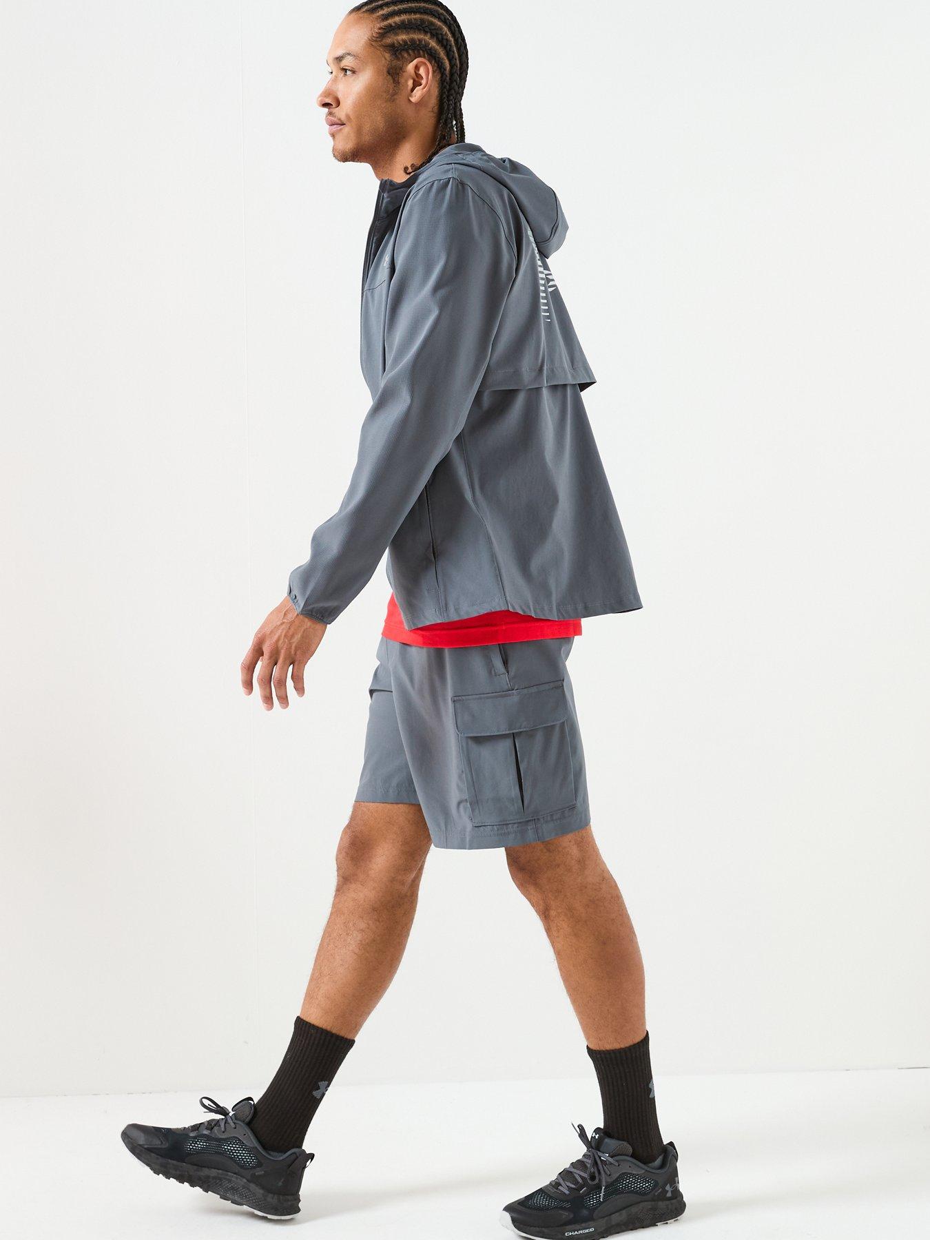 Image 6 of 6 of UNDER ARMOUR Mens Running Velociti Pro Storm Jacket - Grey