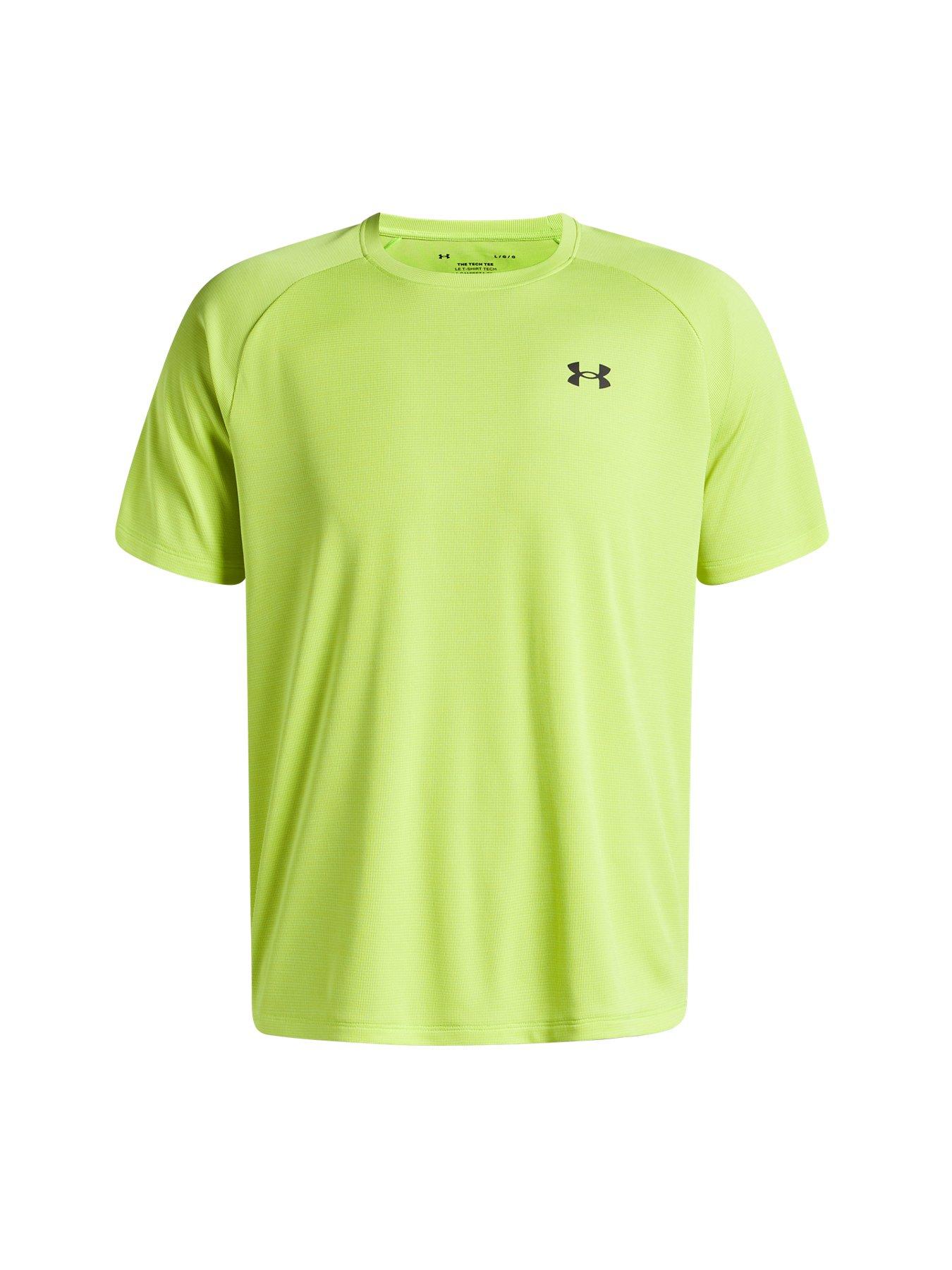 UNDER ARMOUR Mens Training Tech Textured T-Shirt - Green