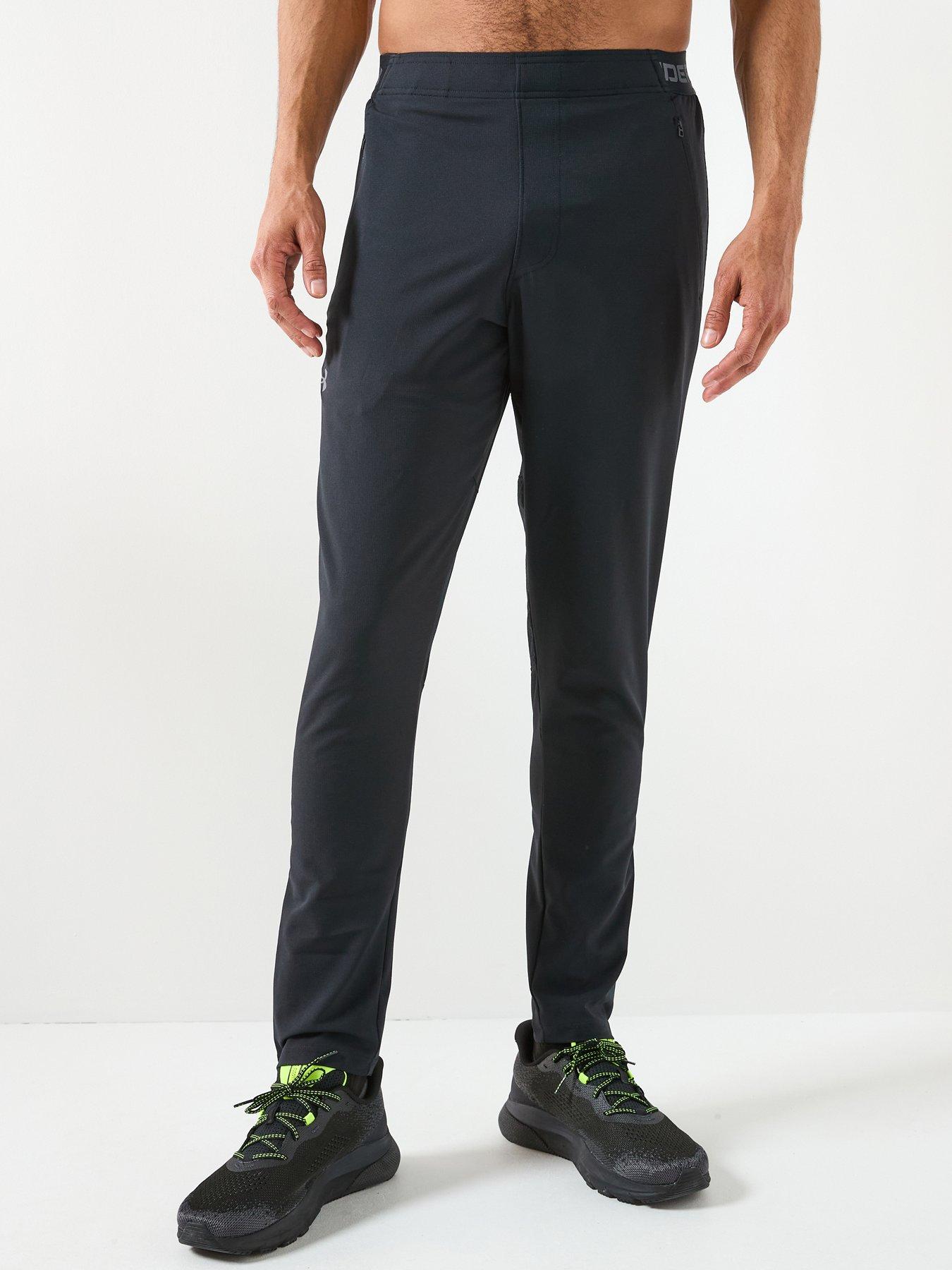UNDER ARMOUR Mens Training Vanish Woven Tapered Pants - Black