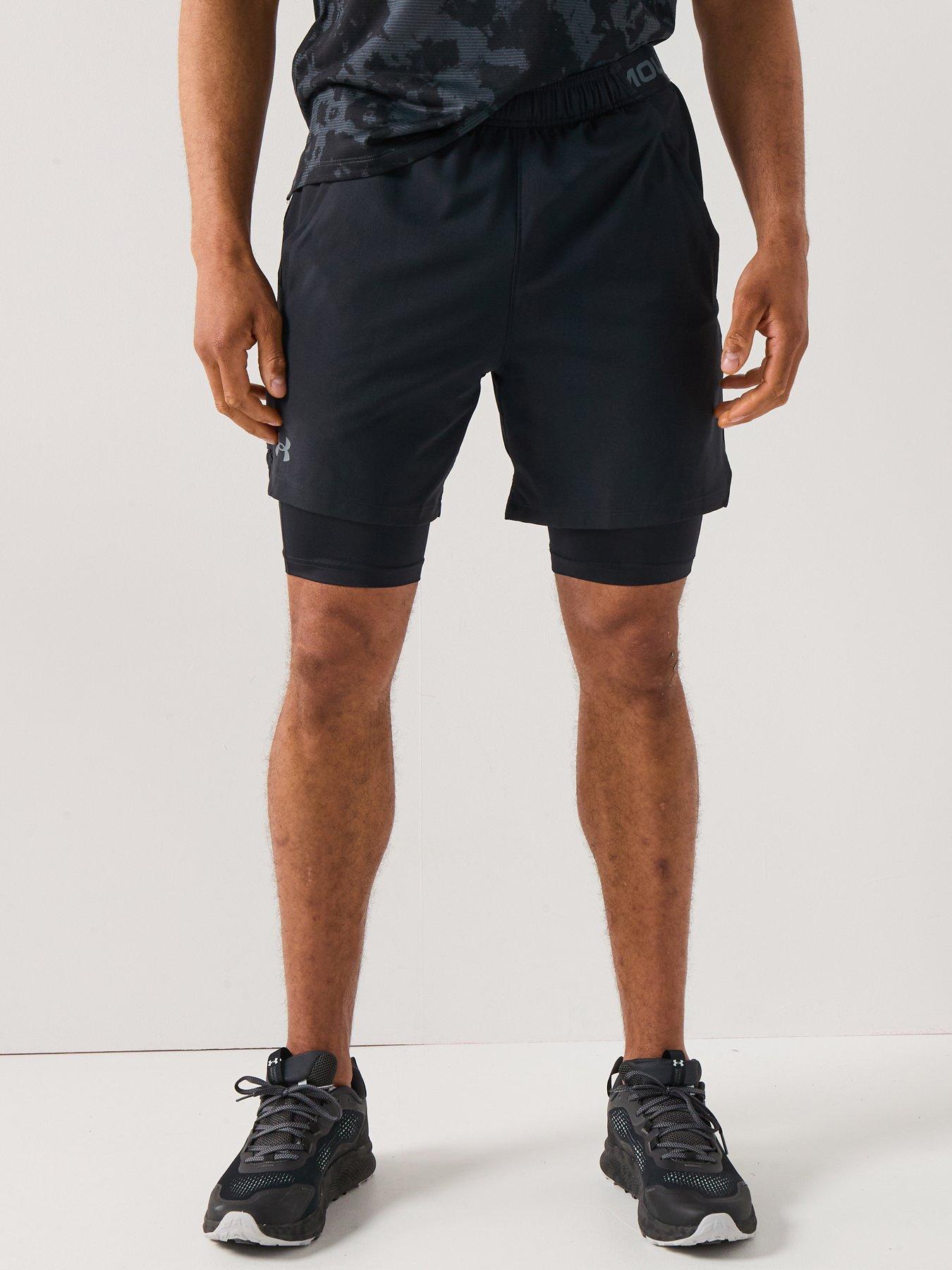 UNDER ARMOUR Mens Training Vanish Woven 2In1 Shorts - Black
