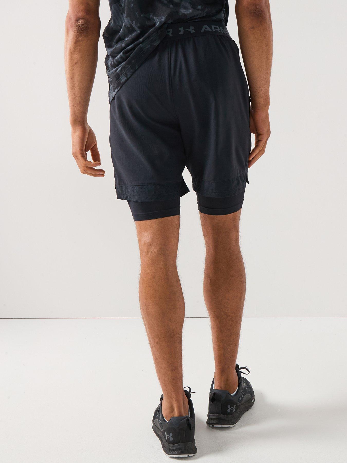 Image 2 of 6 of UNDER ARMOUR Mens Training Vanish Woven 2In1 Shorts - Black