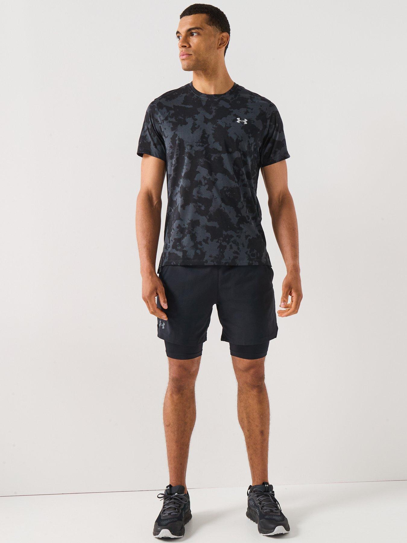 Image 3 of 6 of UNDER ARMOUR Mens Training Vanish Woven 2In1 Shorts - Black
