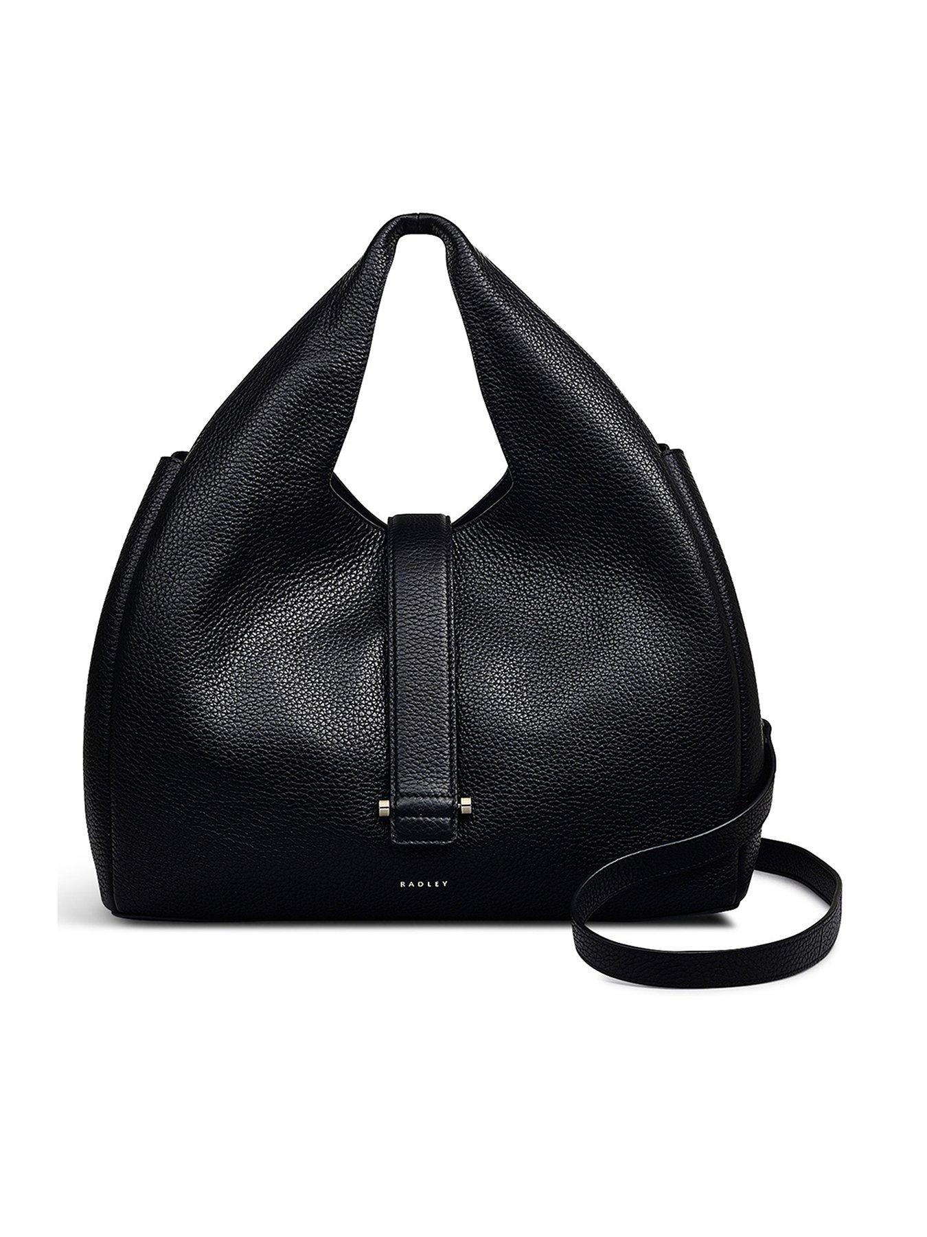 undefined Sloane Street Medium Ziptop Grab - Black