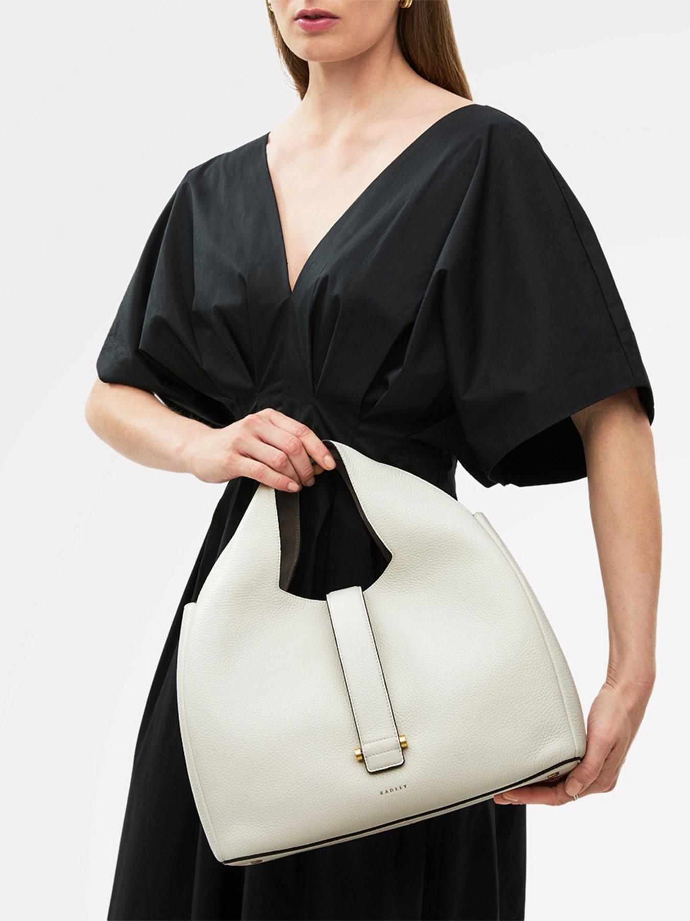 Radley Sloane Street Medium Ziptop Grab - Chalk