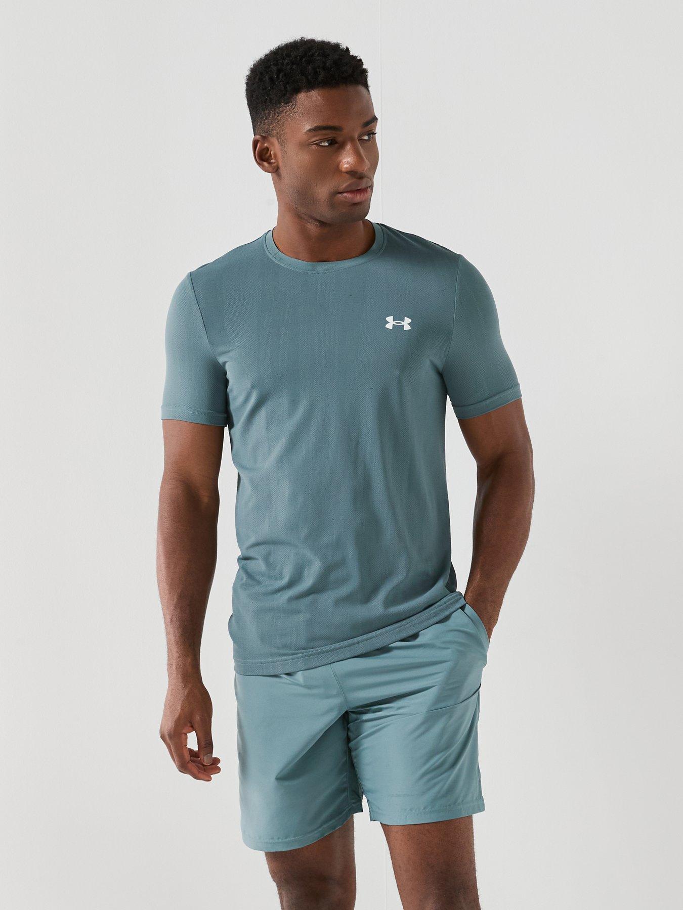 UNDER ARMOUR Mens Training Vanish Seamless T-Shirt - Green