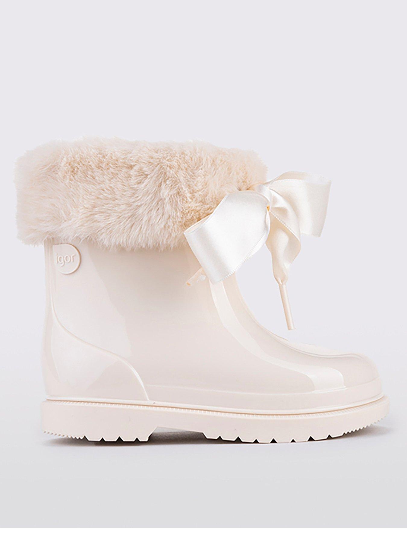 Igor Bimbi Soft Wellington Boot - white