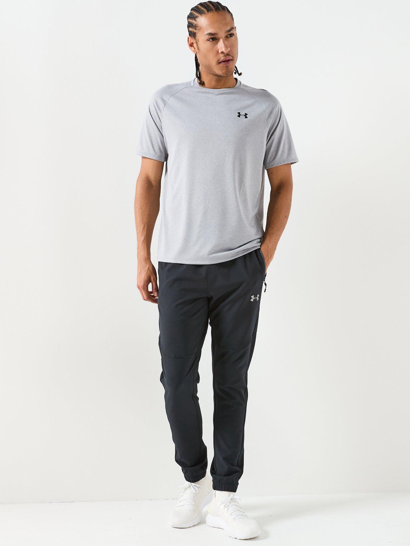 Image 3 of 6 of UNDER ARMOUR Mens Training Utility Woven Winterized Pants - Black