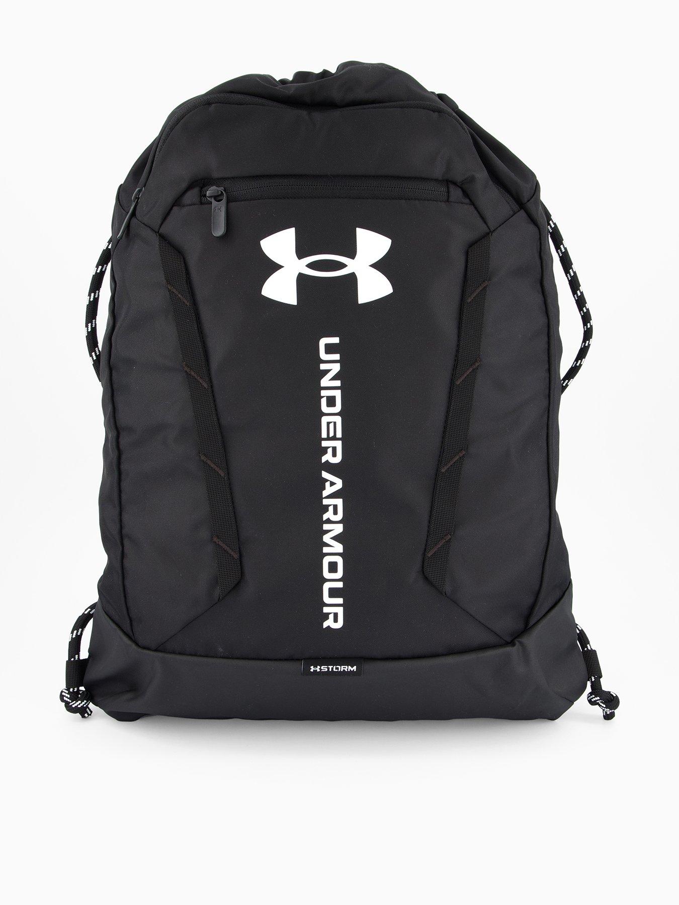 UNDER ARMOUR Adults Unisex Training Hustle Sackpack - Black