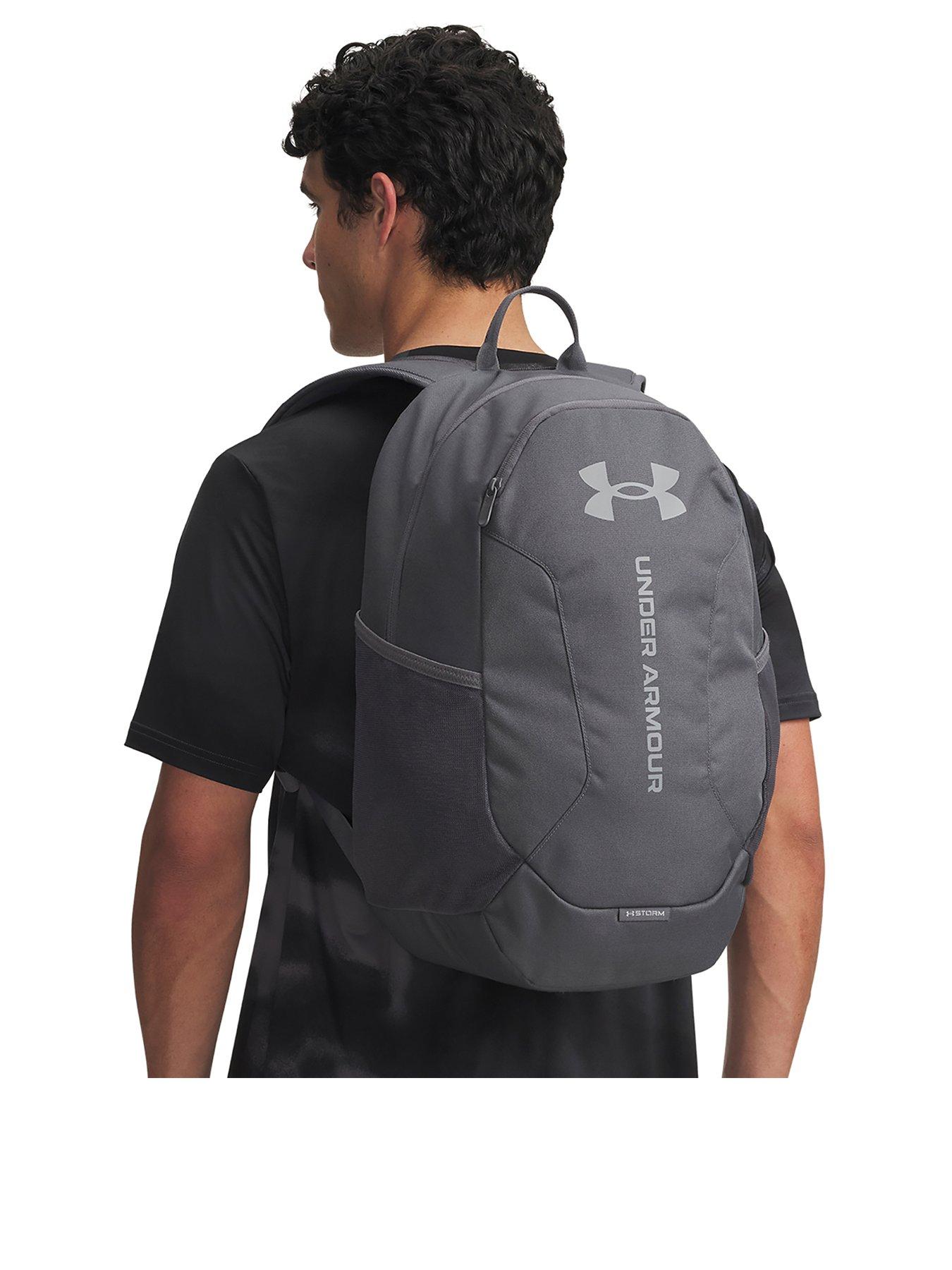 UNDER ARMOUR Adults Unisex Training Hustle Lite Backpack - Grey