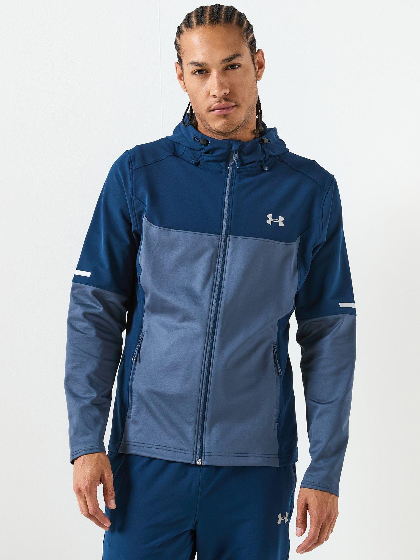 UNDER ARMOUR Mens Training Utility Woven Winterized Full Zip
