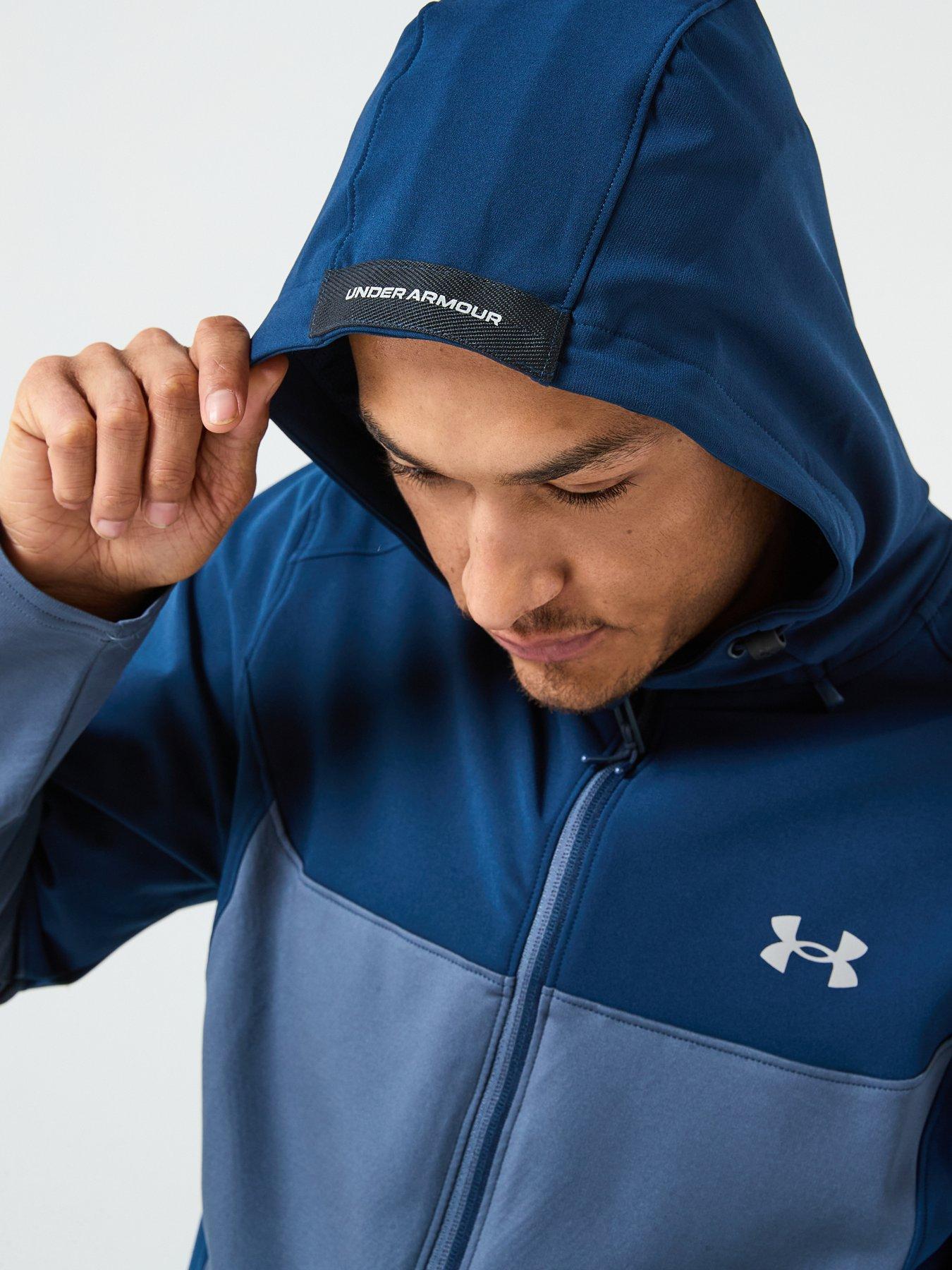 UNDER ARMOUR Mens Training Utility Woven Winterized Full Zip