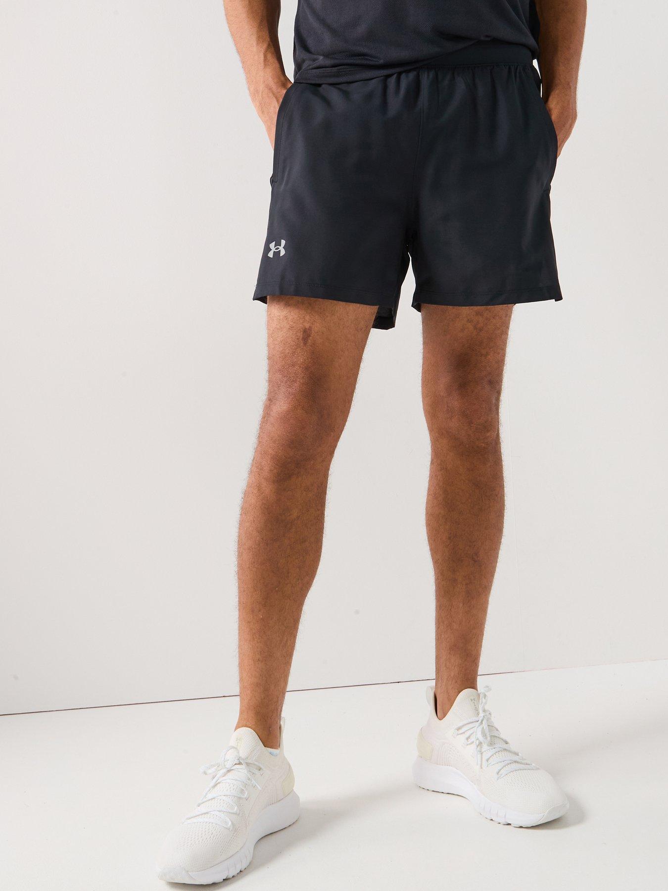 UNDER ARMOUR Mens Running Launch 5Inch Shorts - Grey