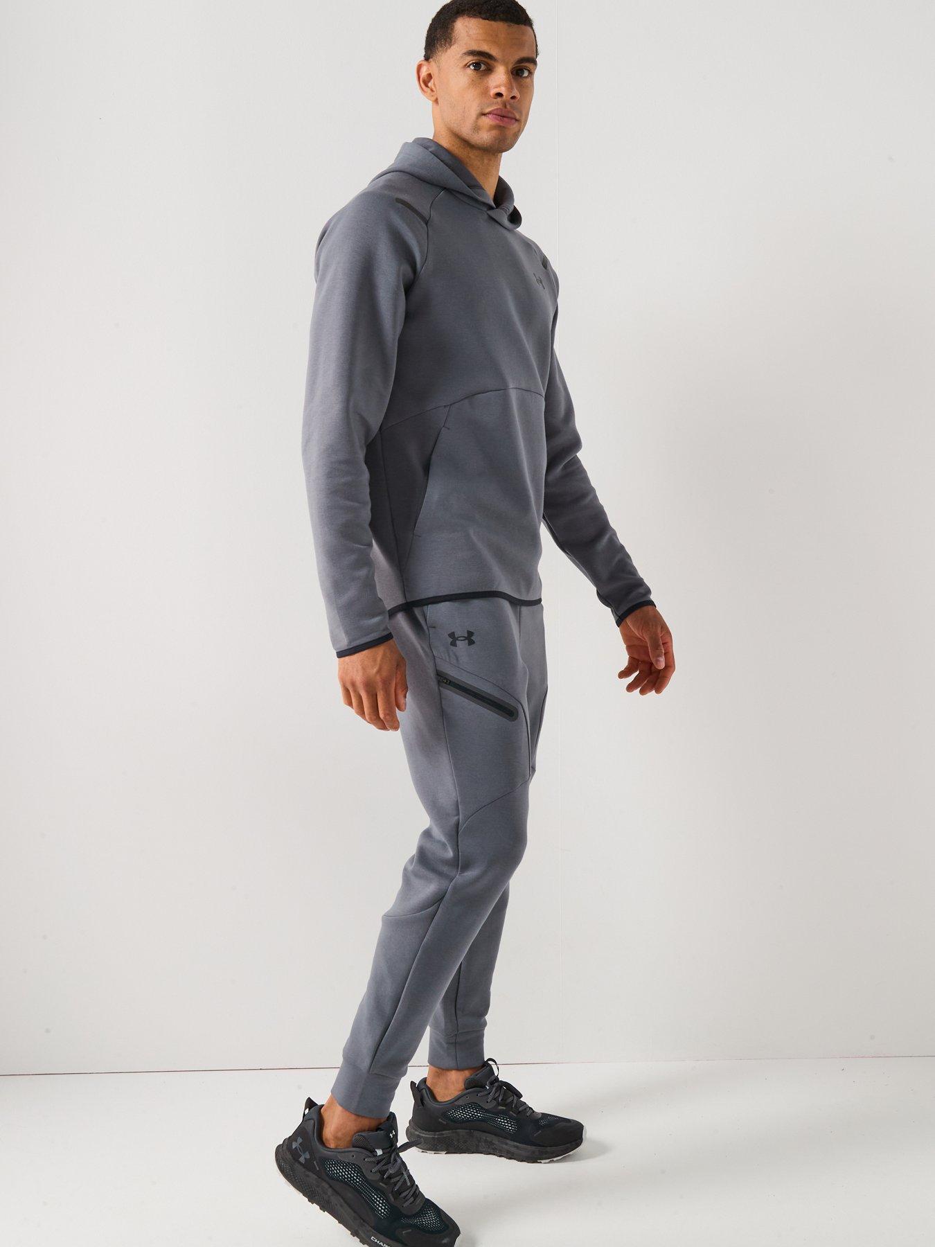 Image 5 of 5 of UNDER ARMOUR Mens Training Unstoppable Fleece Joggers - Grey