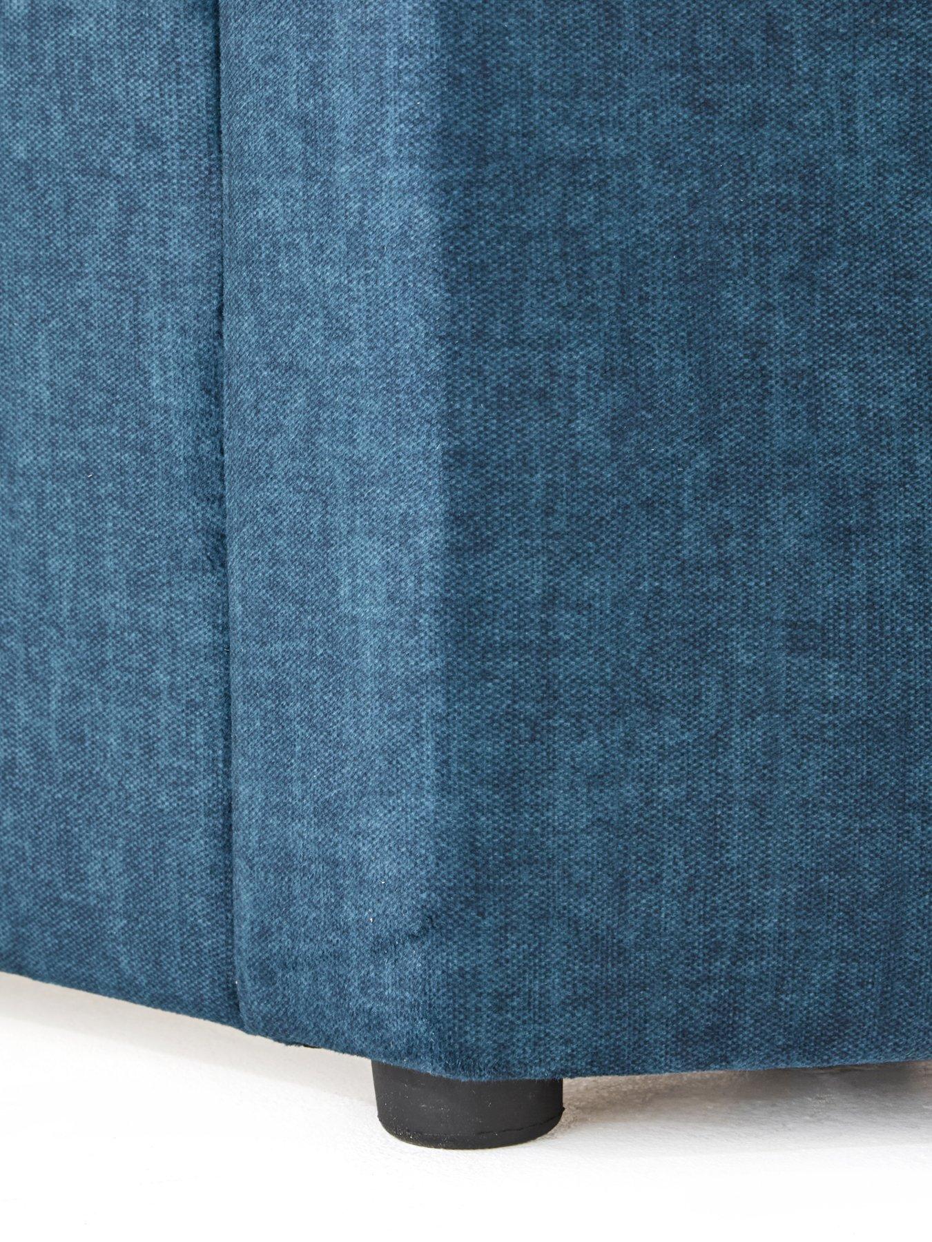 Image 5 of 7 of The Very Collection Prent TV Bed with Voice Control and Mattress Options (Buy &amp; SAVE!) - Blue
