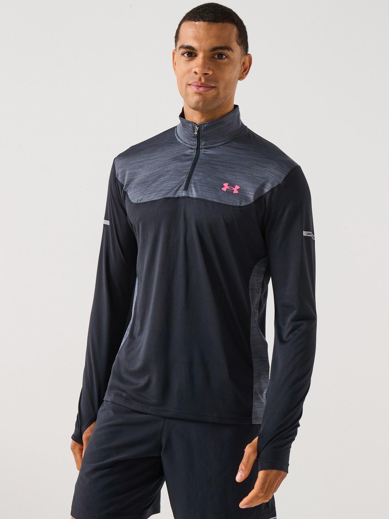 under-armour-mens-training-tech-utility-14-zip-top-black