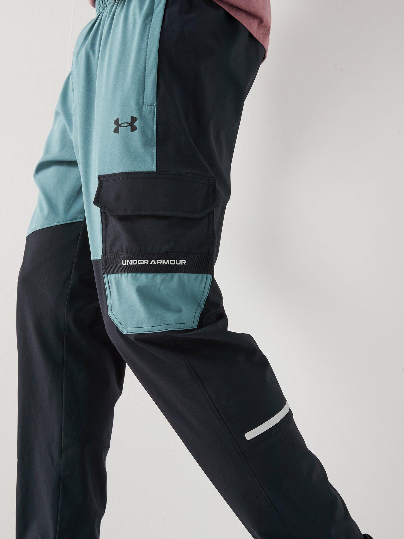 Image 4 of 5 of UNDER ARMOUR Mens Training Tech Utility Woven Pants - Black