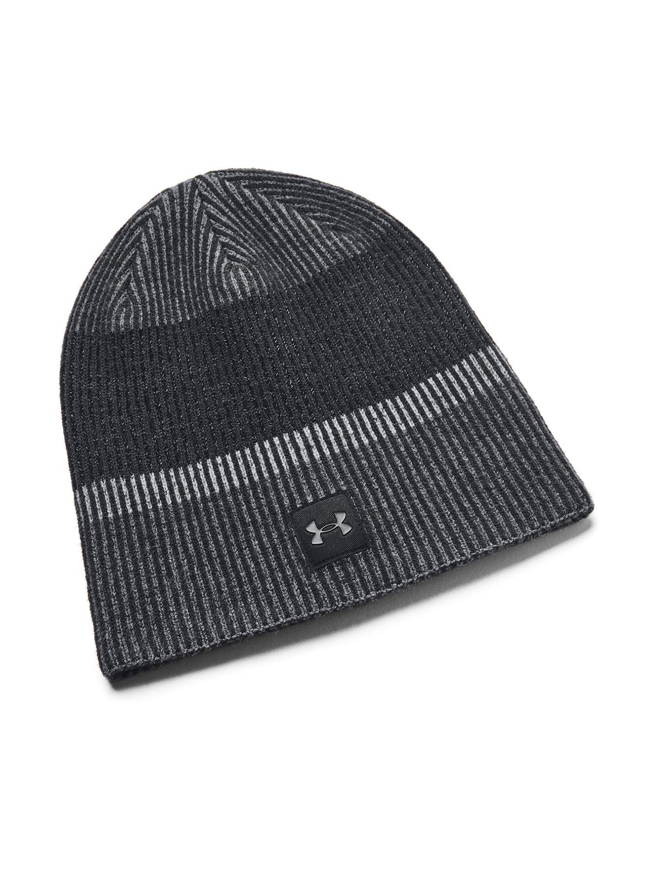 undefined Adults Unisex Running Launch Reflective Beanie Hat - Black