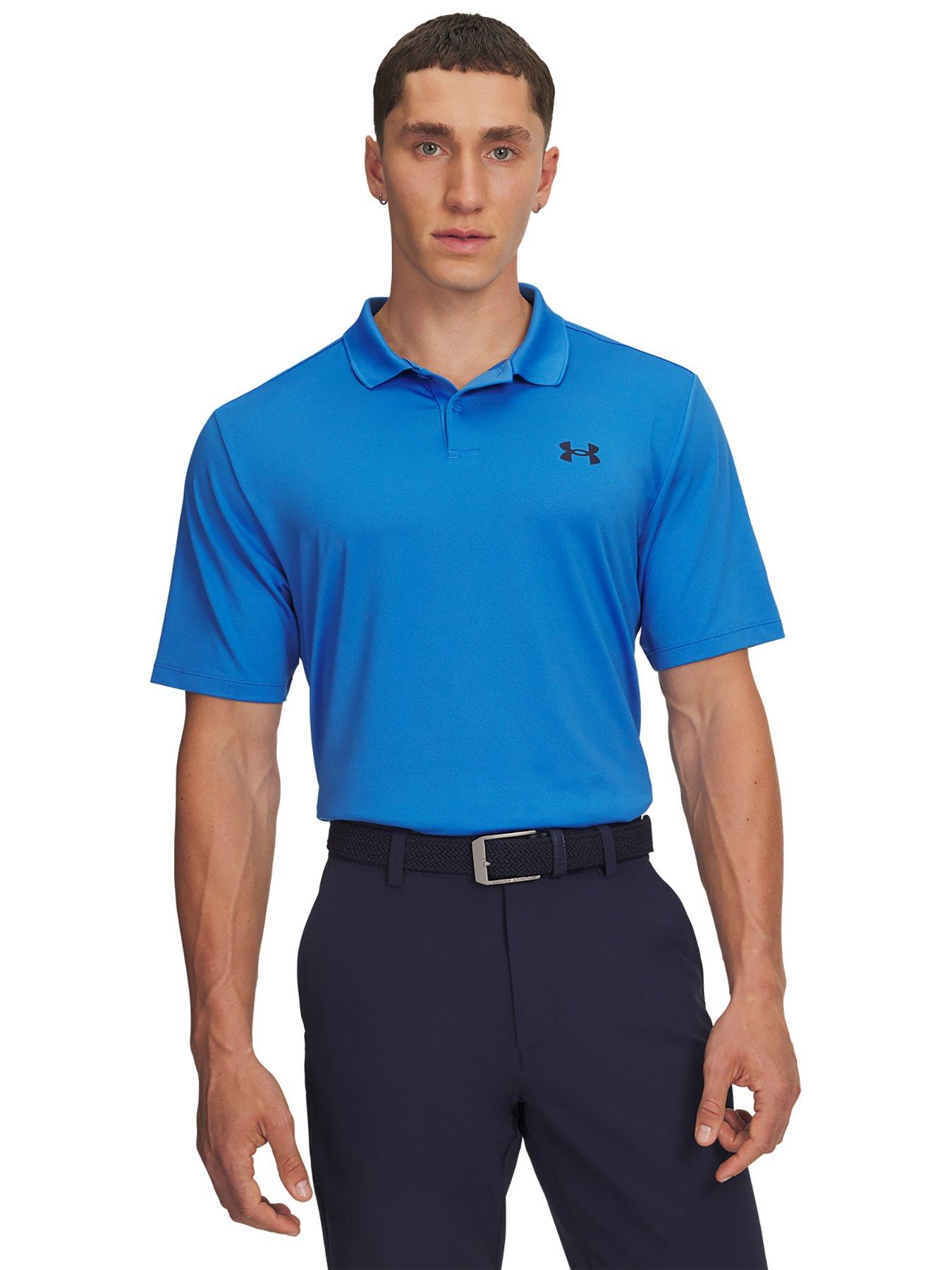 undefined Mens Golf Matchplay Polo - Blue