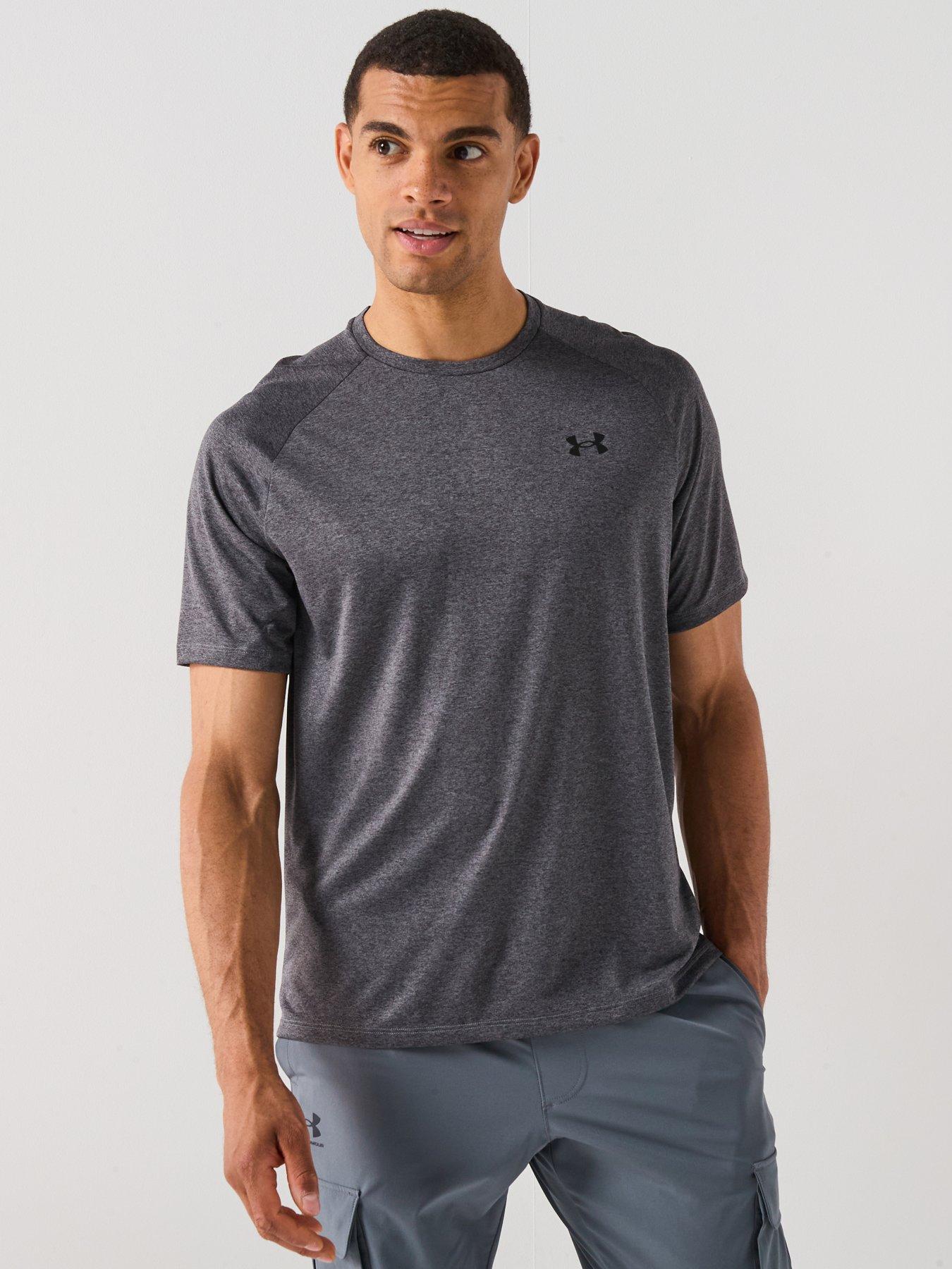 UNDER ARMOUR Mens Training Tech 20 T-Shirt - Grey