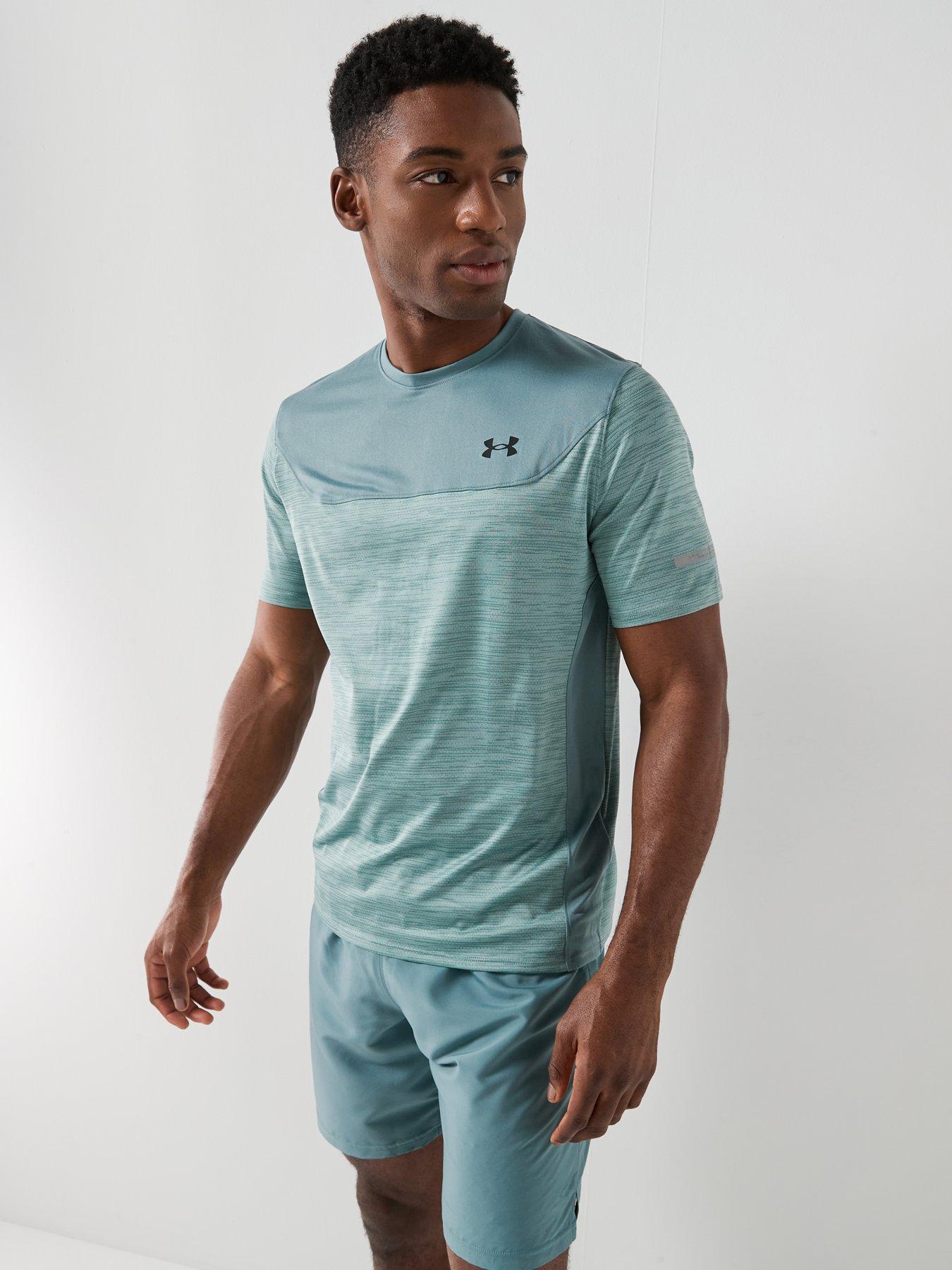 UNDER ARMOUR Mens Training Tech Utility T-Shirt - Green