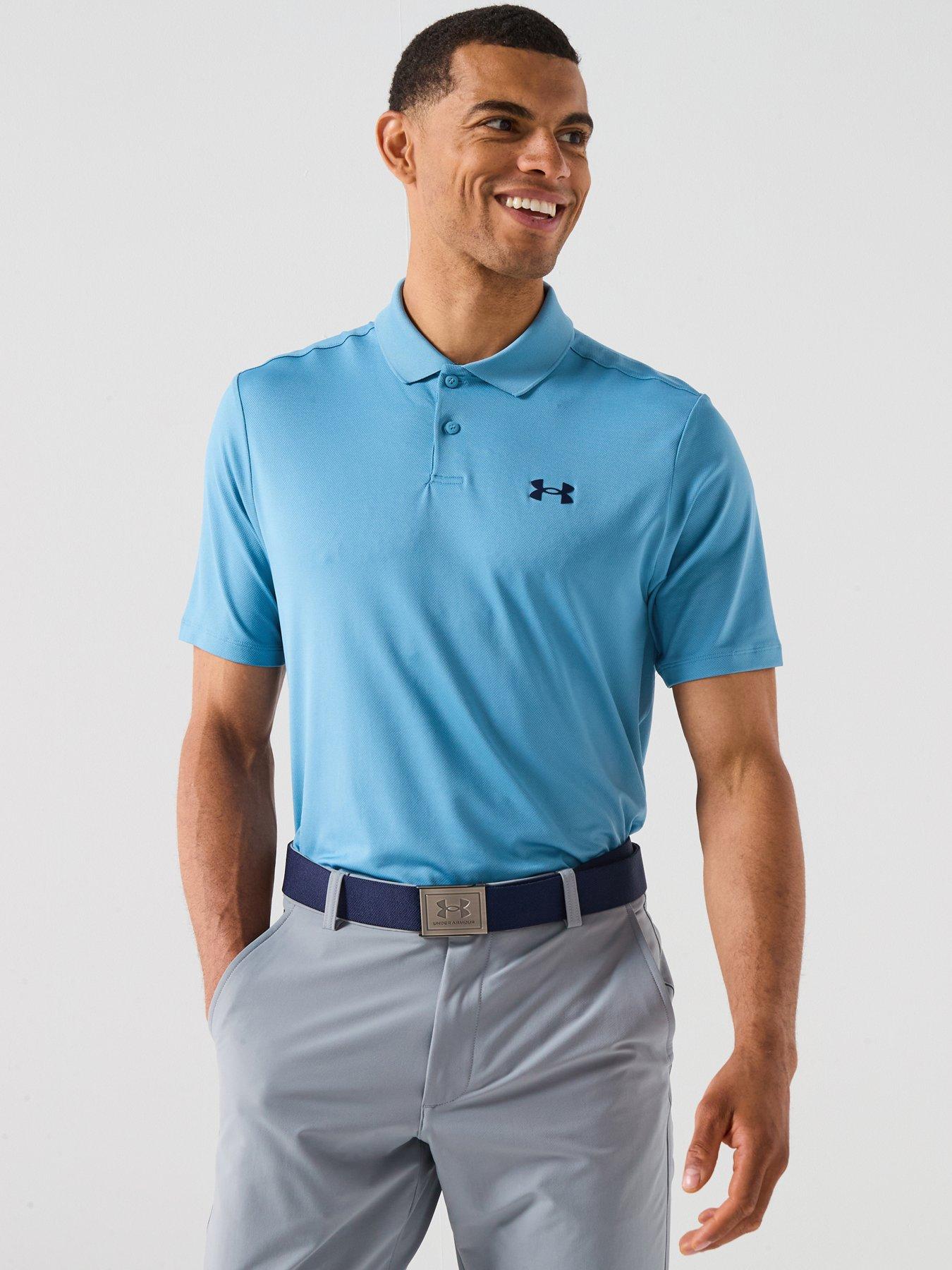 undefined Mens Golf Matchplay Polo - Blue