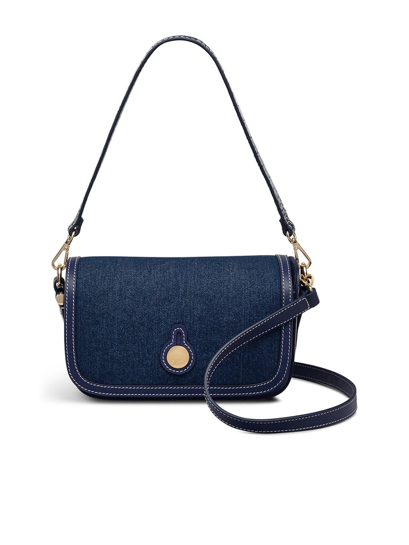undefined Bathurst Mews - Indigo Small Flapover Cross Body