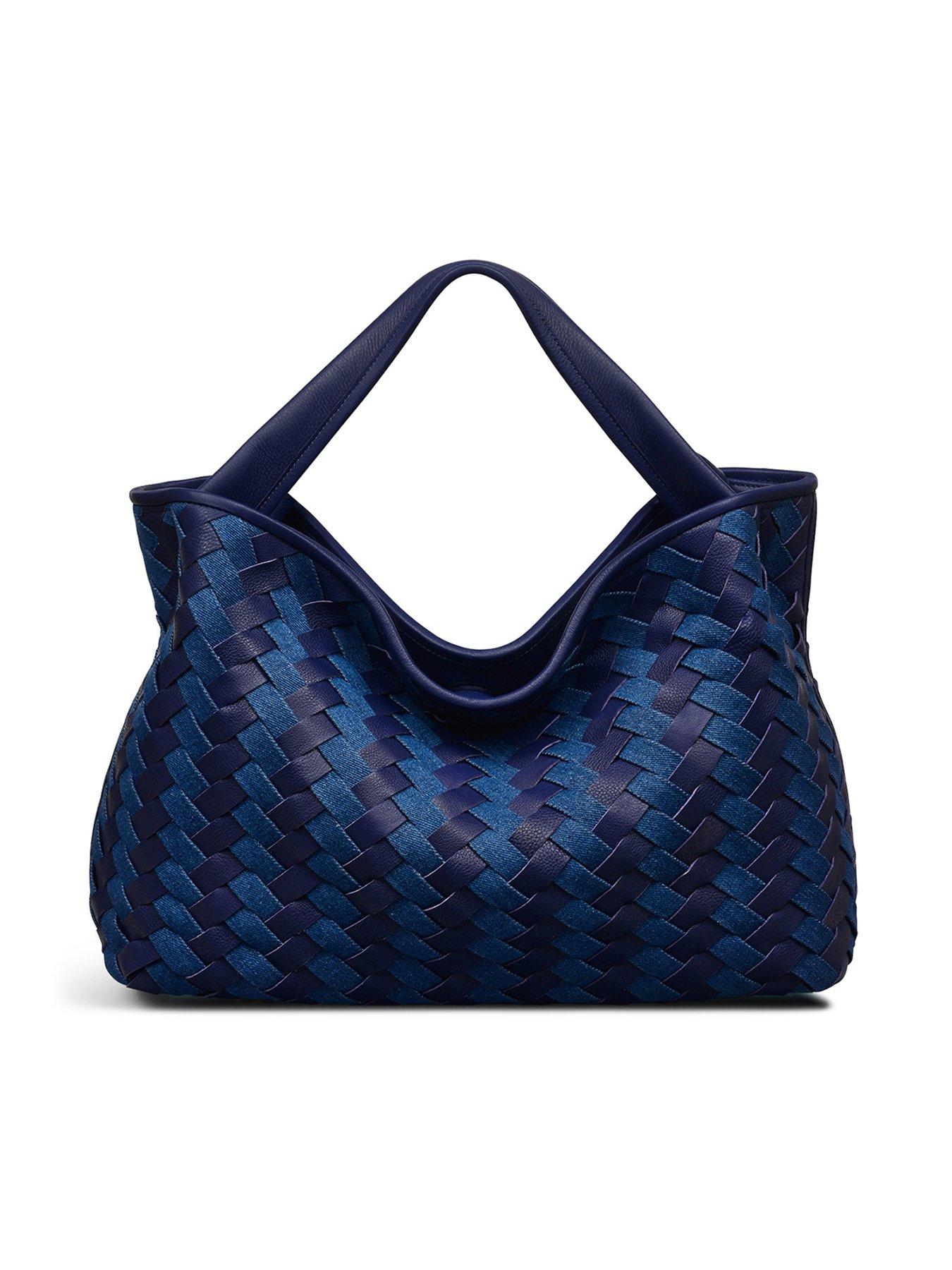 undefined Devonshire Row - Denim Large Open Top Grab