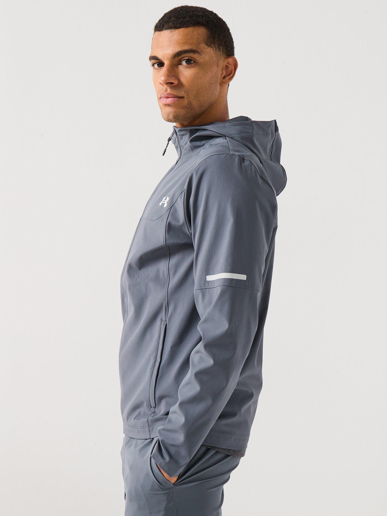 UNDER ARMOUR Mens Training Tech Utility Woven Jacket - Grey | Very
