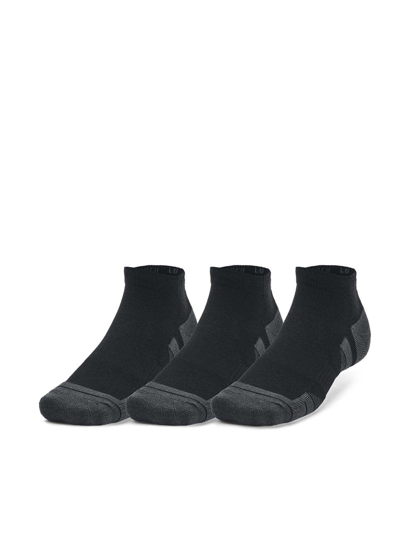 undefined Adults Unisex Training Tech 3Pack Low Socks - Black