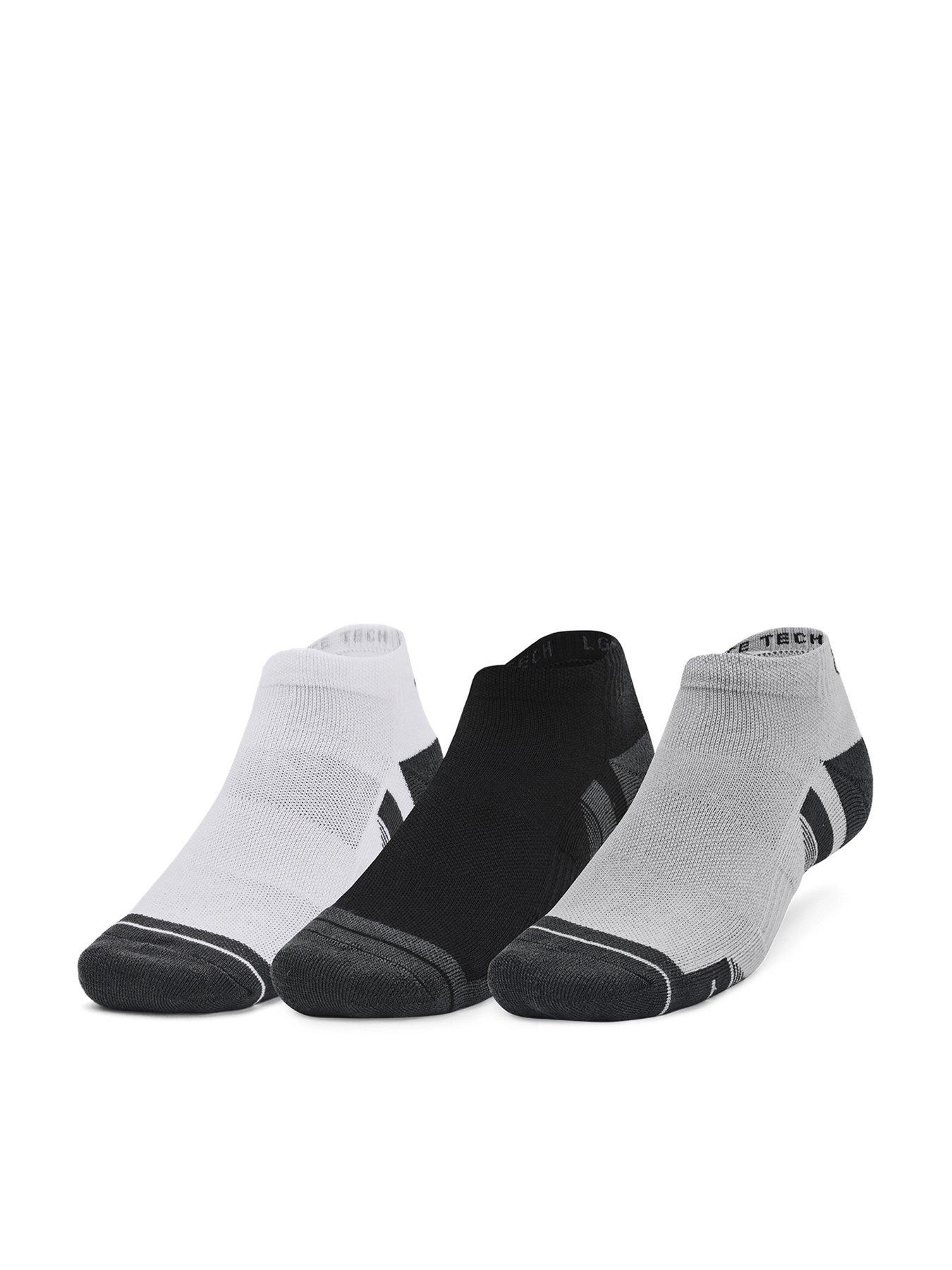 undefined Adults Unisex Training Tech 3-Pack Low Socks - Grey