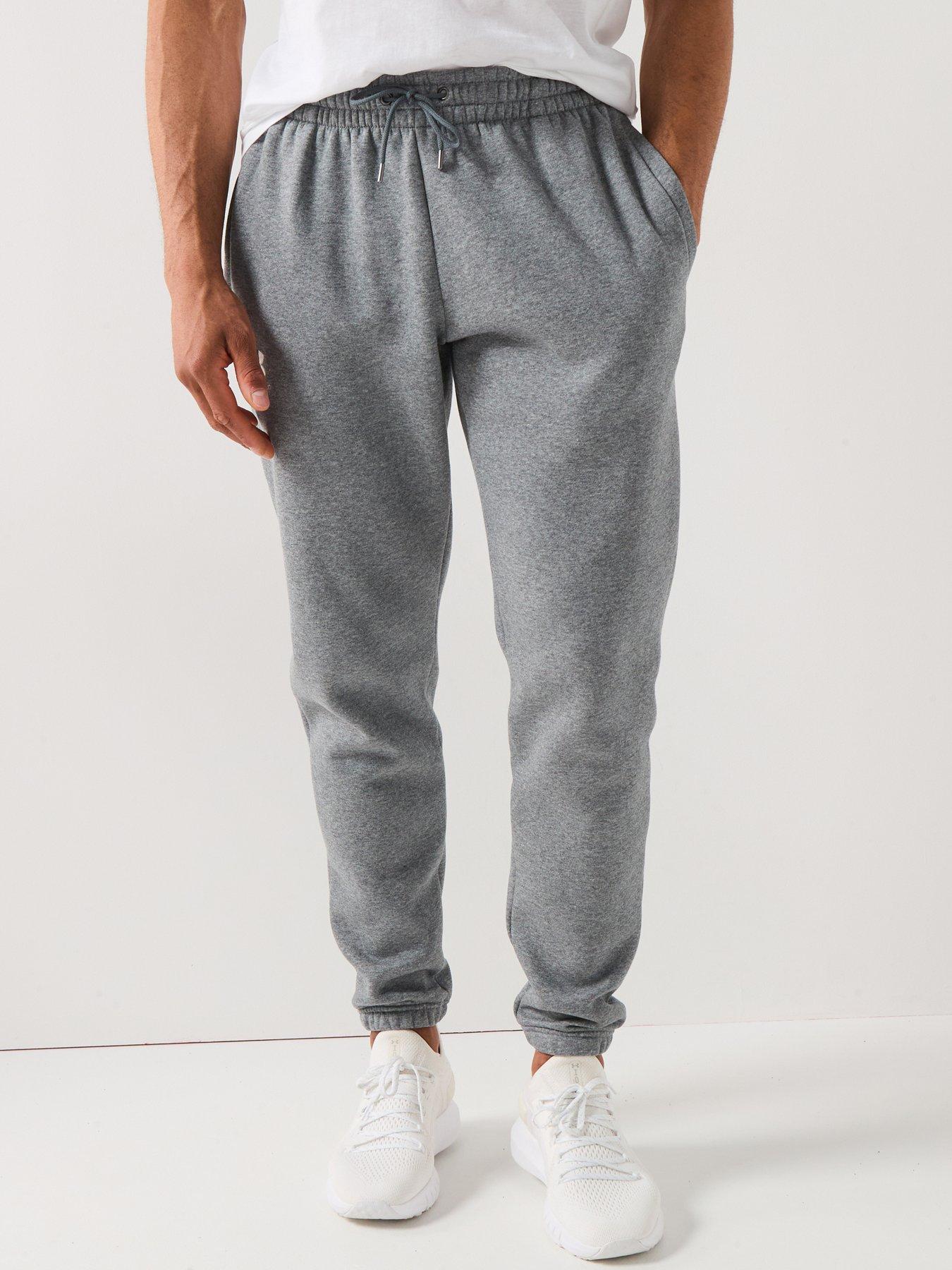 undefined Mens Training Icon Fleece Joggers - Grey