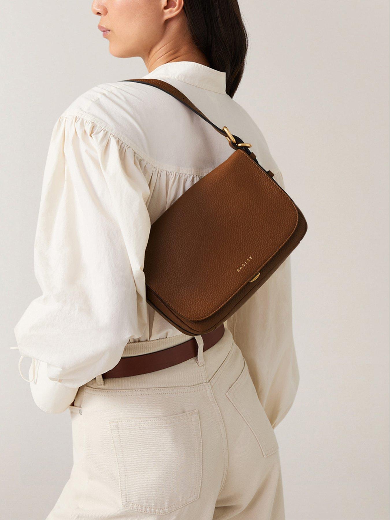 Radley Grafton Street Small Flapover Crossbody - Saddle