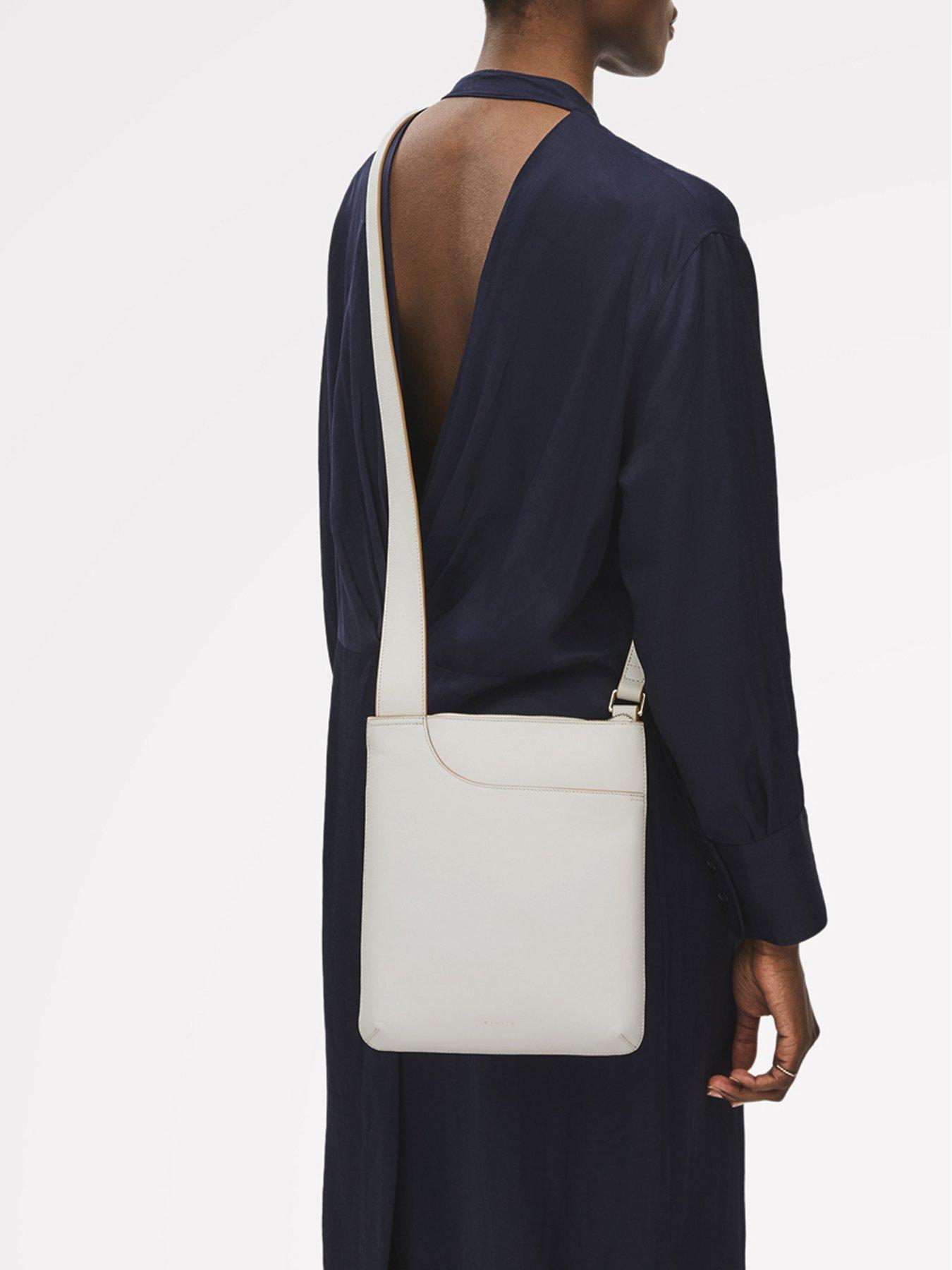 Radley Pockets Medium Ziptop Crossbody Bag - Chalk