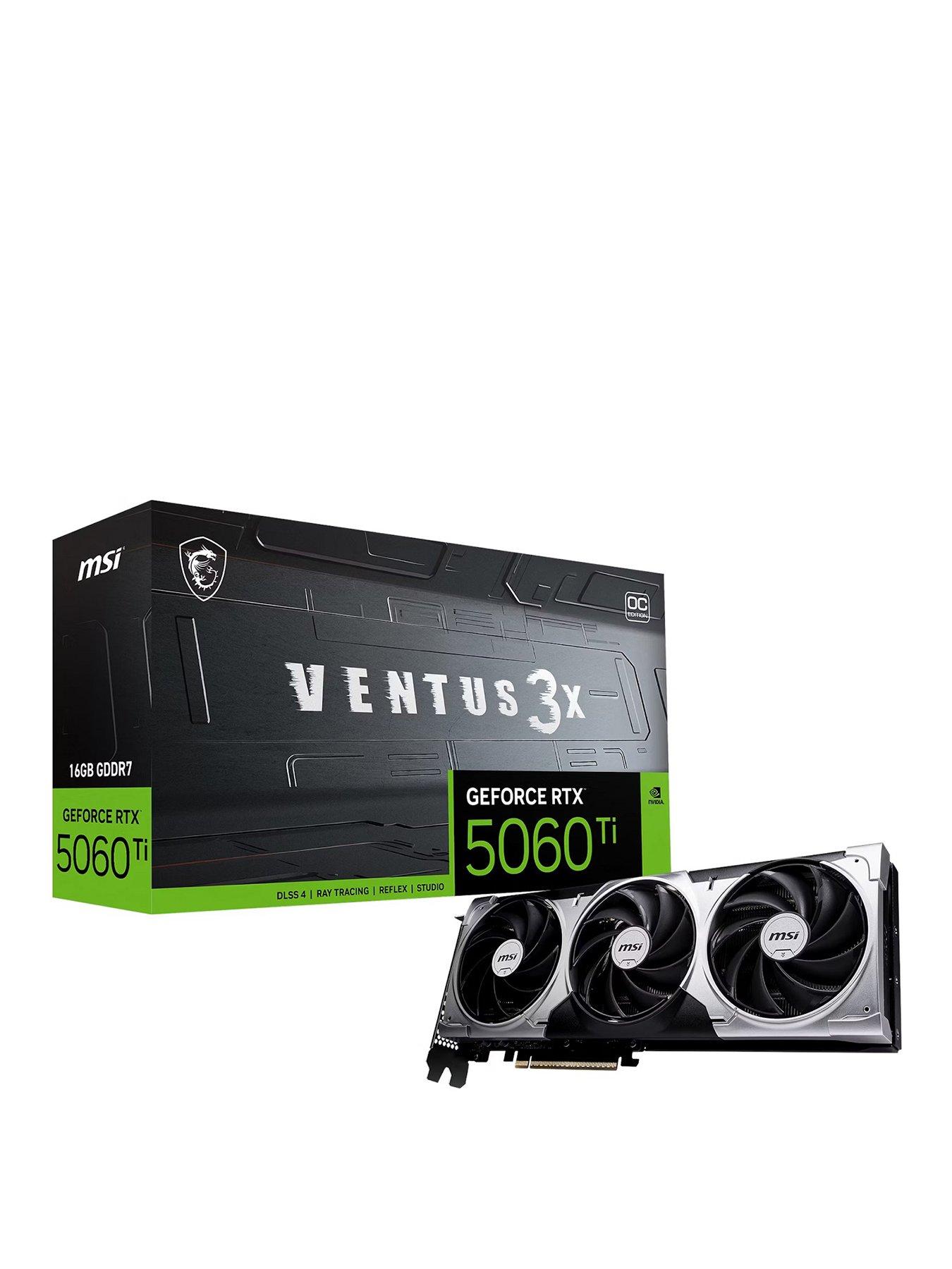 MSI VENTUS X OC - GEFORCE RTX 5060 Ti - 16GB - GRAPHICS CARD