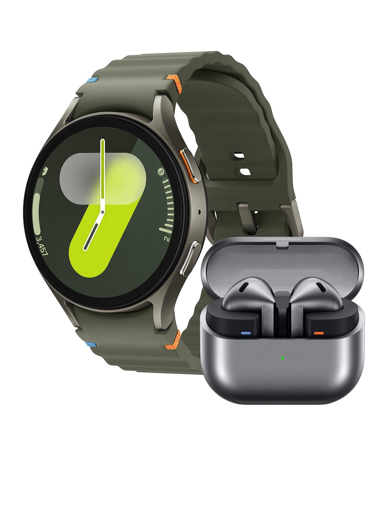 undefined Galaxy Watch7 44mm LTE Silver with Galaxy Buds3 - Silver