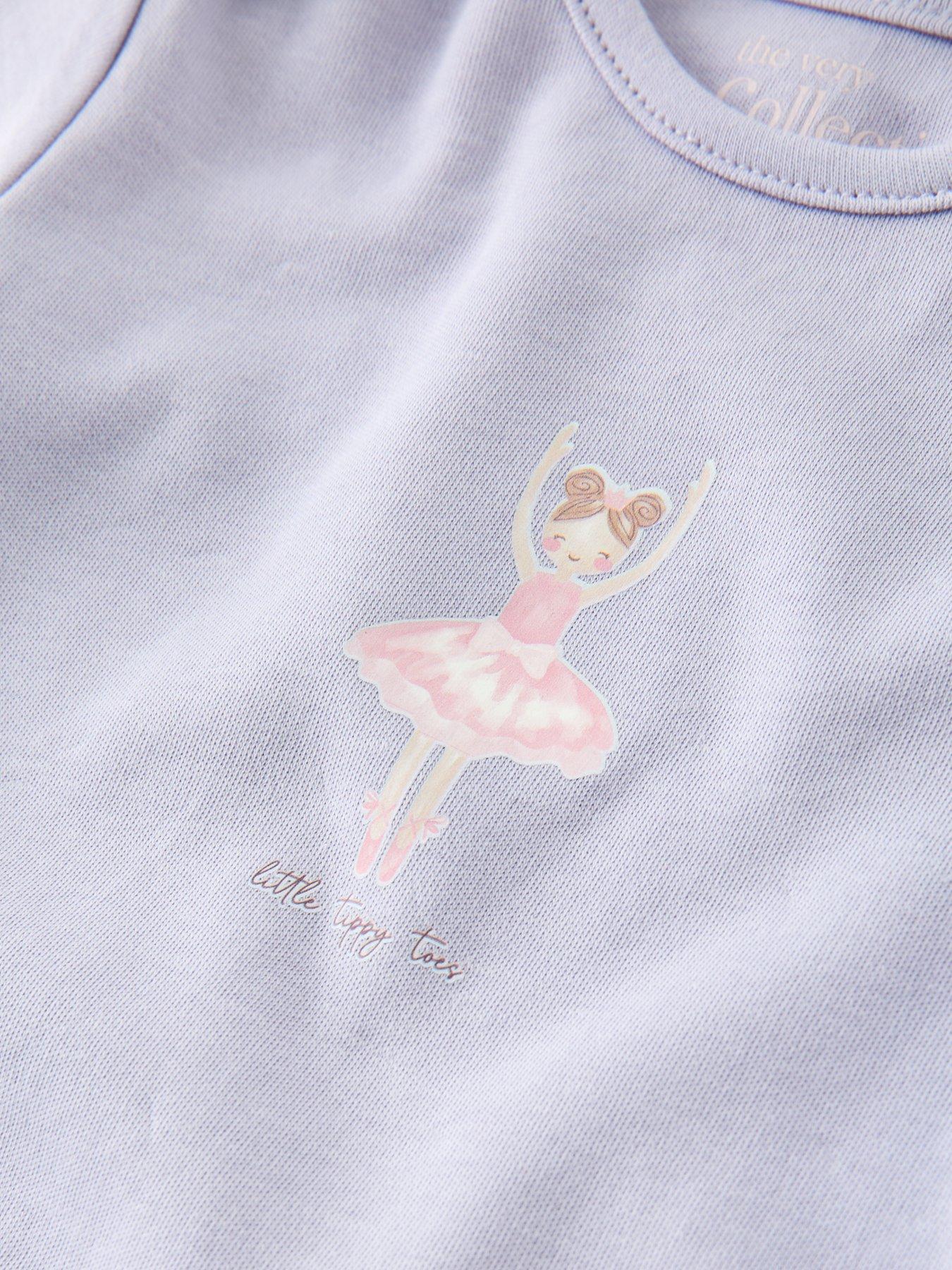 Image 4 of 5 of The Very Collection Baby Girl Ballerina 4 Piece Newborn Starter Set (Newborn - 12-18 months)