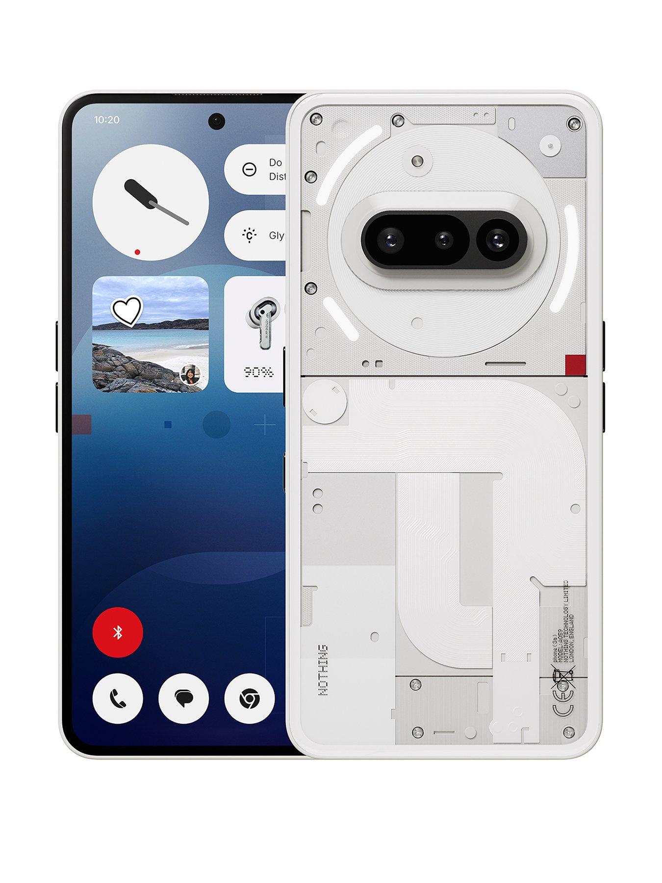 Nothing Phone (3a)ホワイト128gb SIMフリー Nothing Phone (3a) 128 GB - mobile phone with 32 MP front camera