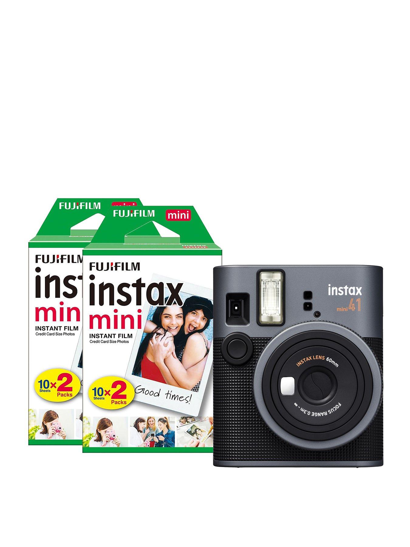Fujifilm Instax Mini 41 Instant Camera - Camera + 40 Shot Pack