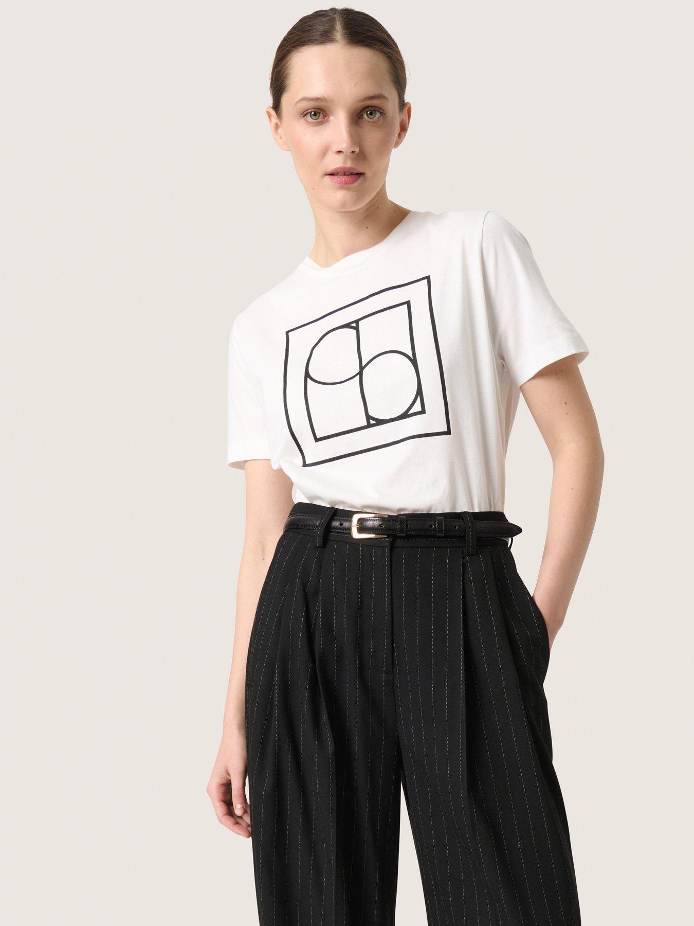 undefined Varga Short Sleeve T-Shirt - White