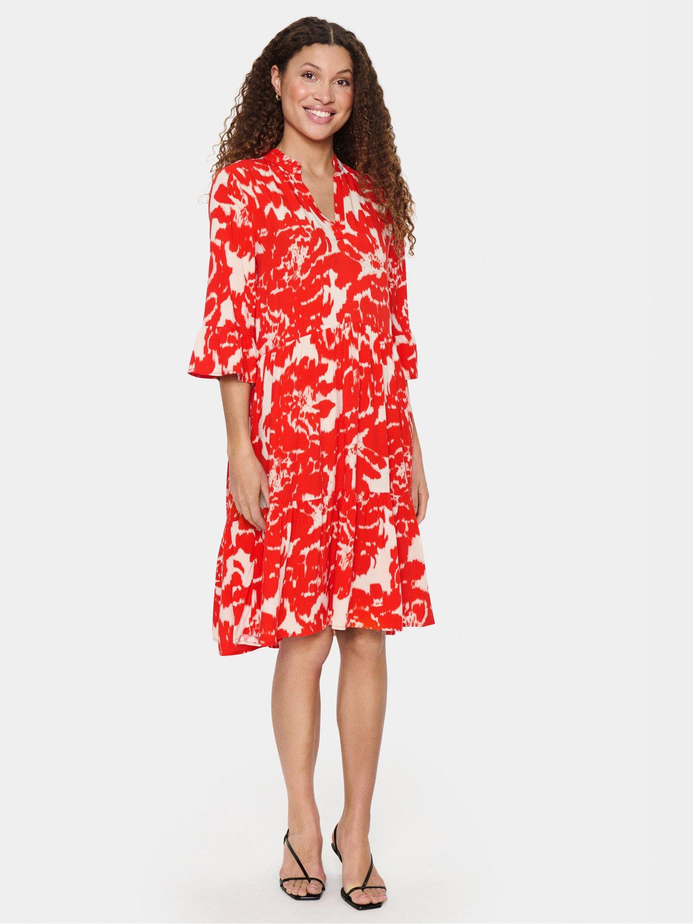 undefined Eda Dress - Red