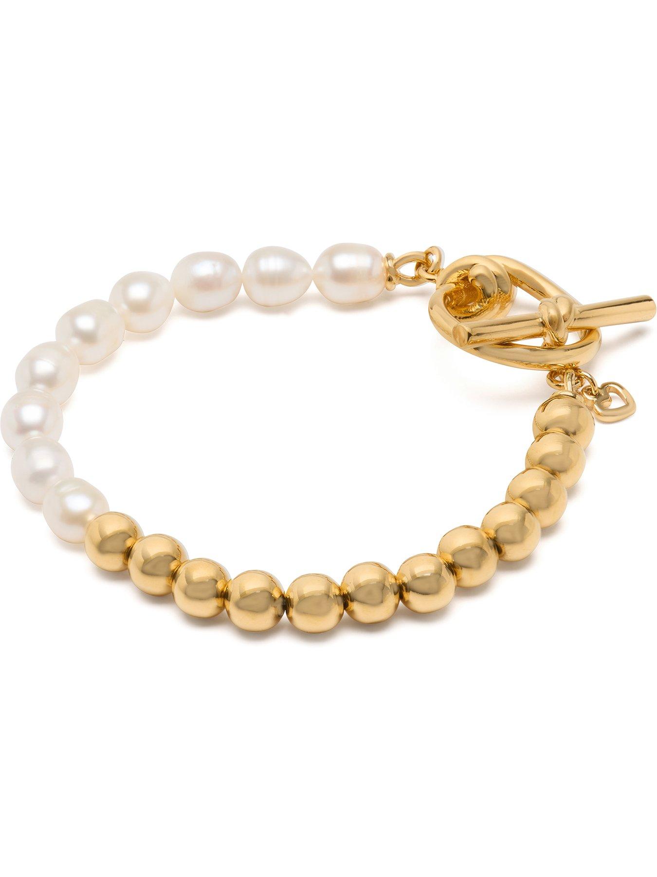 MARC JACOBS Button Hinge Bracelet - Silver/Black | Very