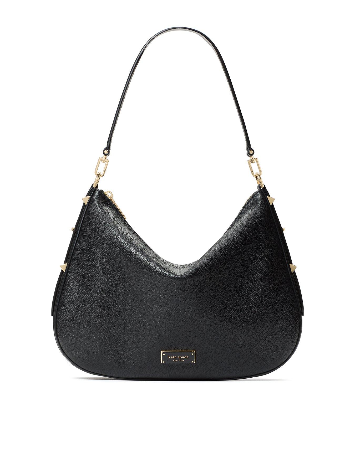 Kate Spade New York Liv Pebbled Leather Large Hobo - Black