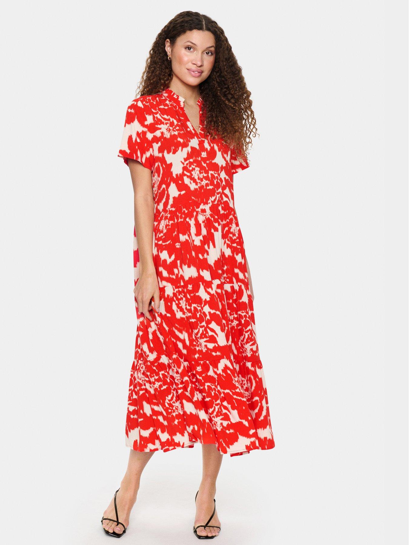 undefined Eda Dress - Red