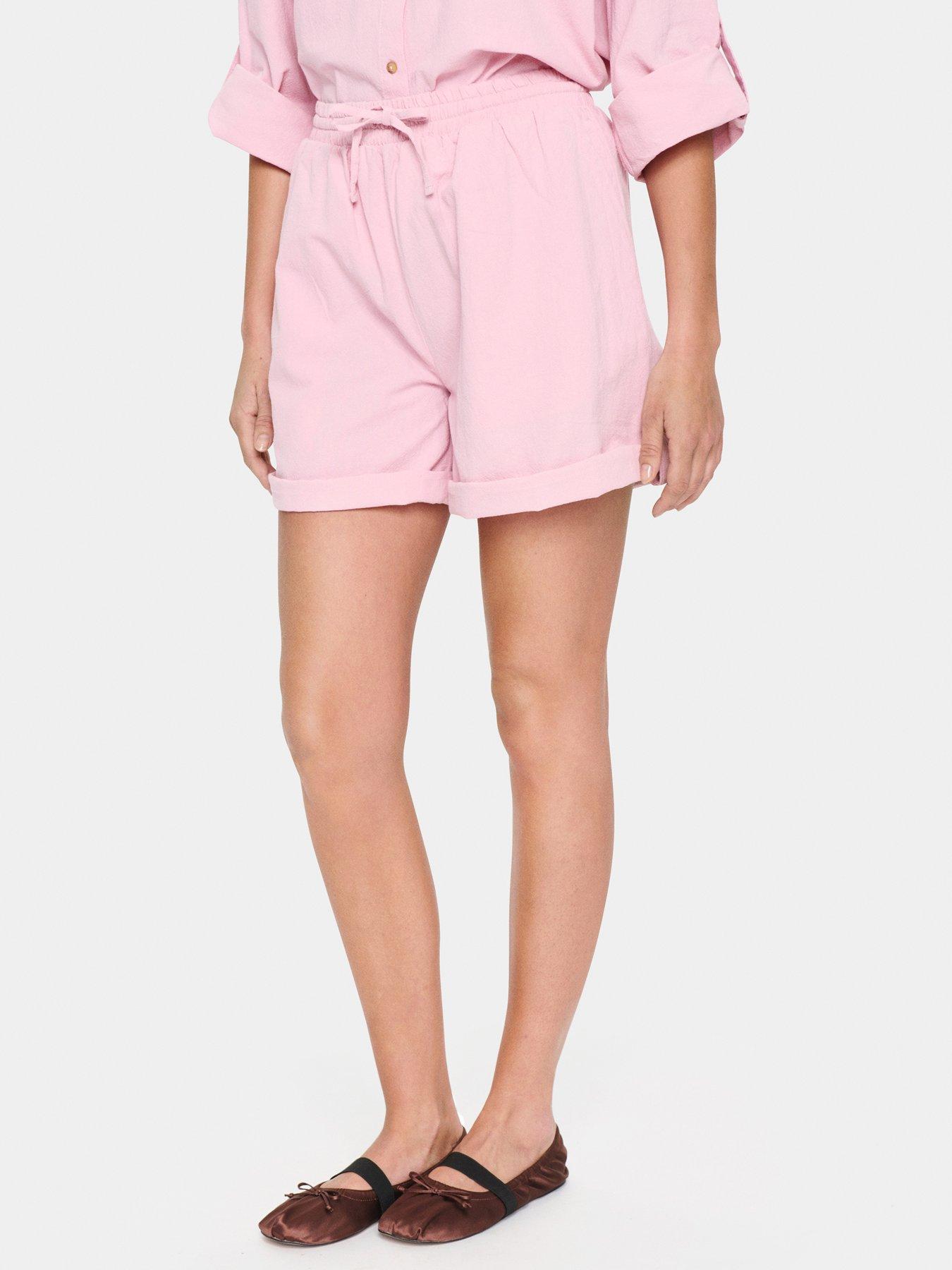 Image 1 of 6 of Saint Tropez Zalinda Shorts - Pink