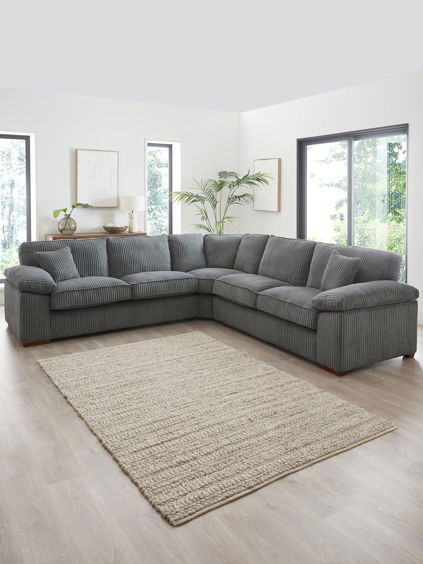 The Very Collection Parker Fabric Corner Group Sofa - Made to Order in the UK - FSC® Certified