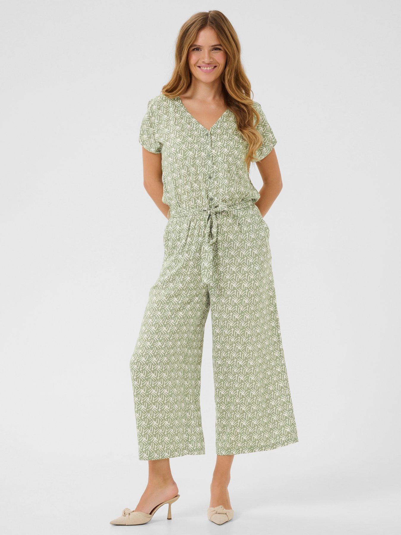 undefined Mira Jumpsuit - Green